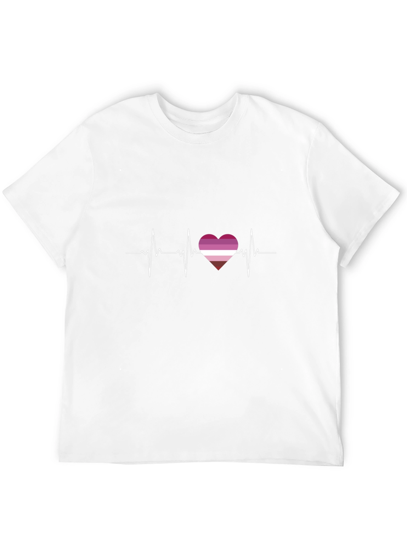 Lesbian Heartbeat T-Shirt - Pride Apparel