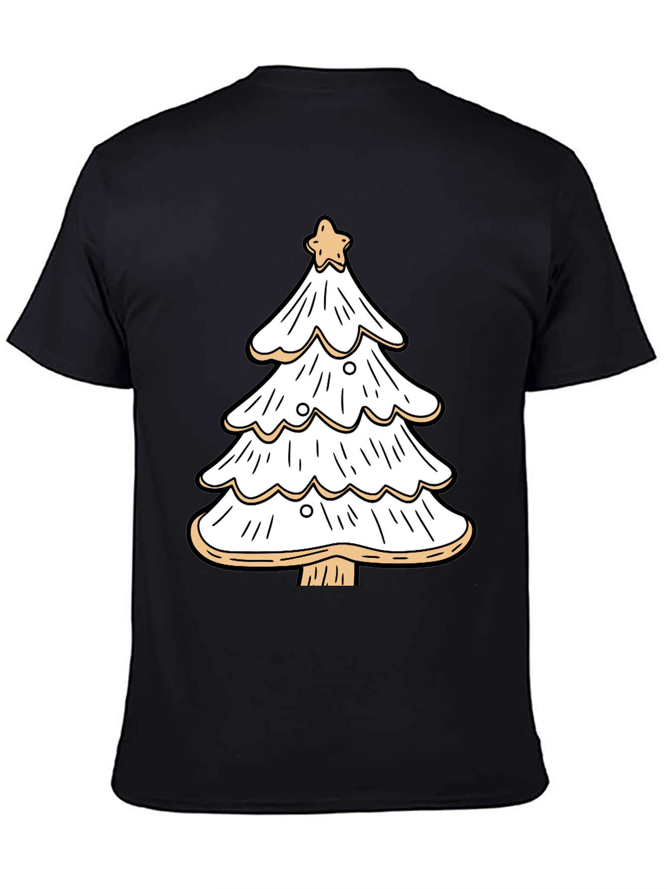 Festive Christmas Tree Graphic Tee