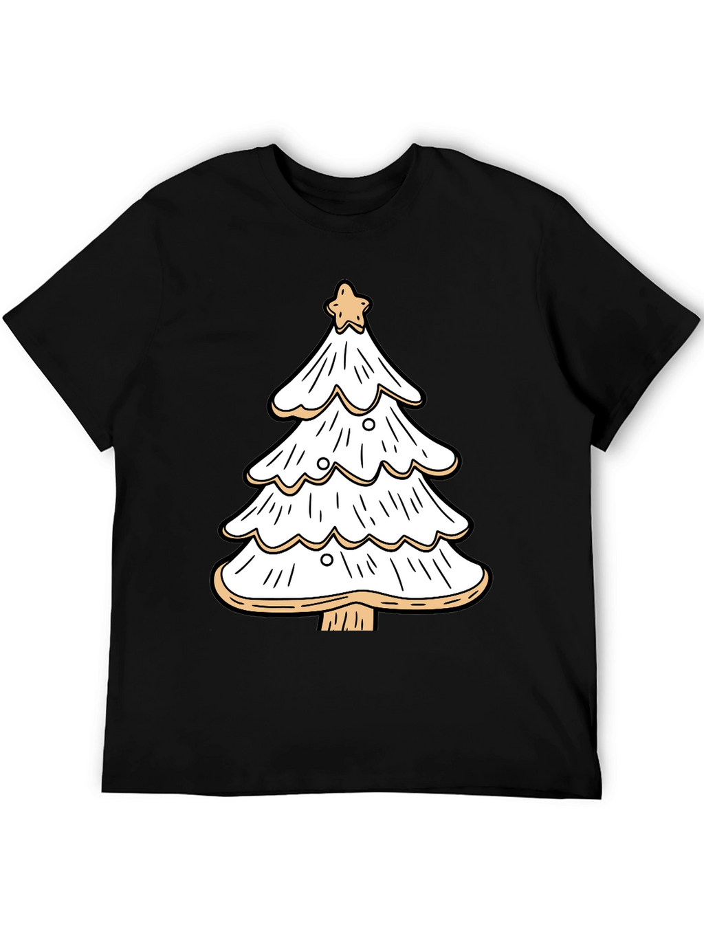 Festive Christmas Tree Graphic Tee