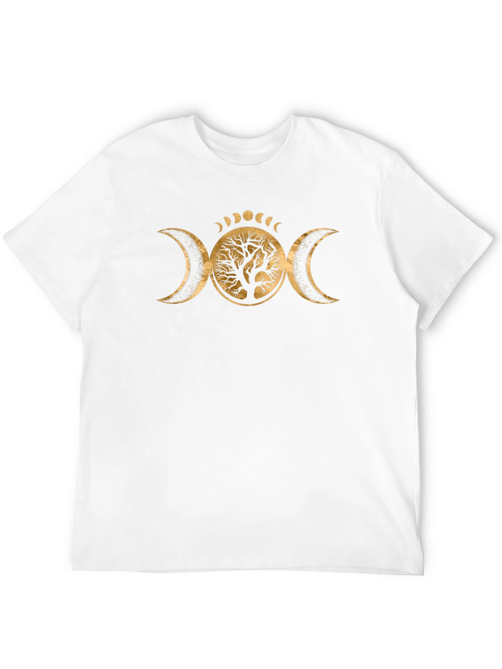 Triple Moon Goddess Tree of Life Graphic T-Shirt
