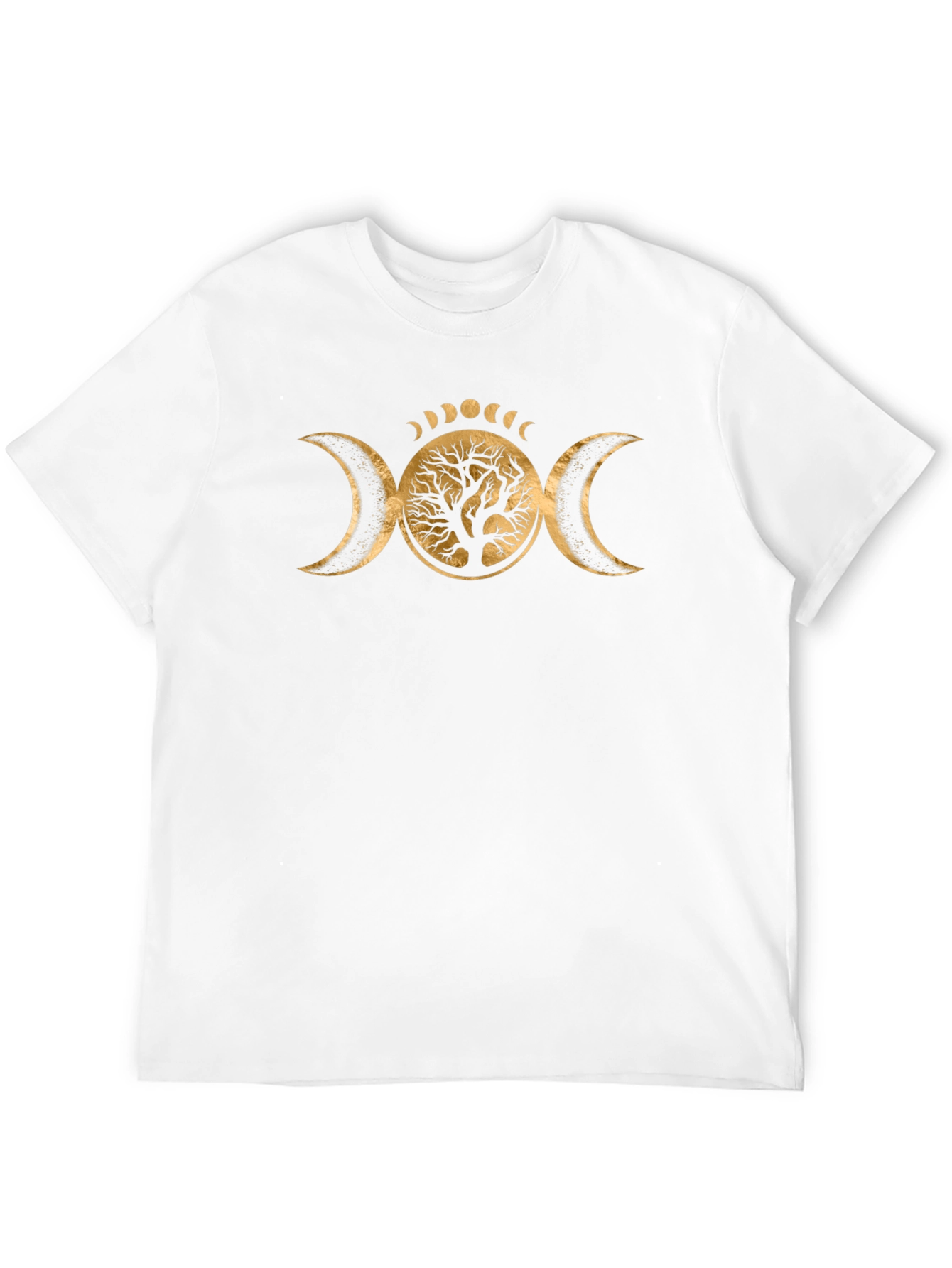 Triple Moon Goddess Tree of Life Graphic T-Shirt