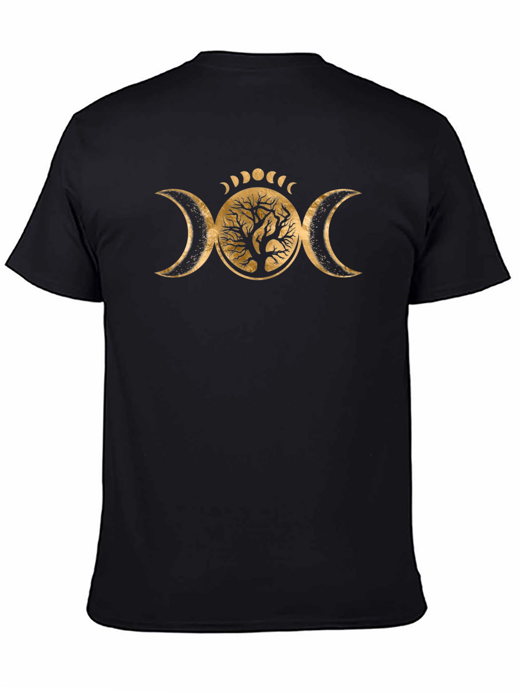 Triple Moon Goddess Tree of Life Graphic T-Shirt