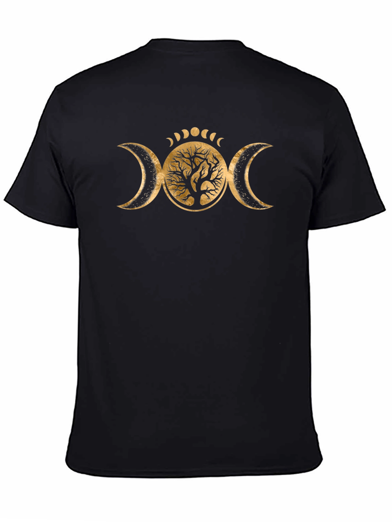 Triple Moon Goddess Tree of Life Graphic T-Shirt