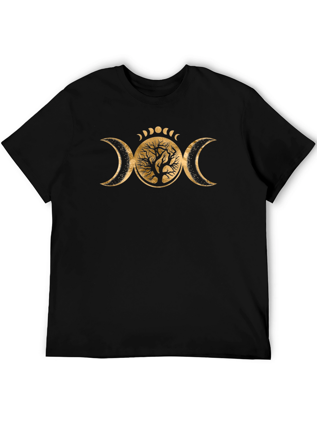Triple Moon Goddess Tree of Life Graphic T-Shirt