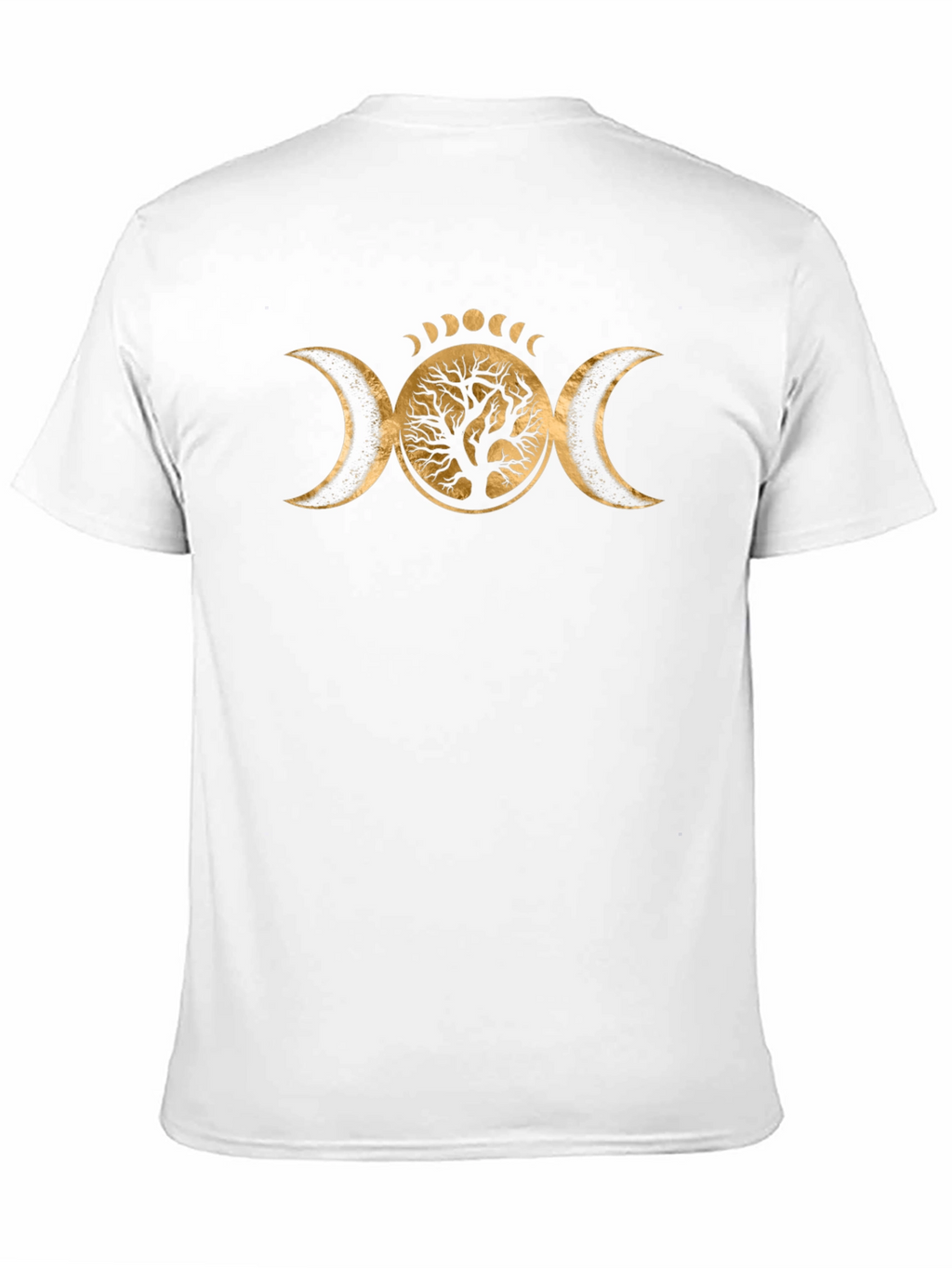 Triple Moon Goddess Tree of Life Graphic T-Shirt