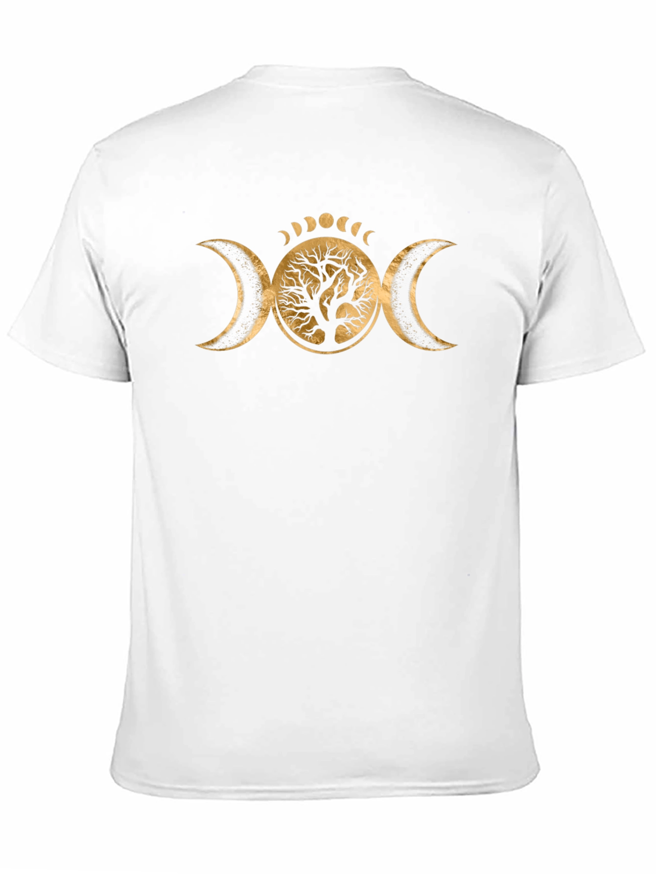 Triple Moon Goddess Tree of Life Graphic T-Shirt
