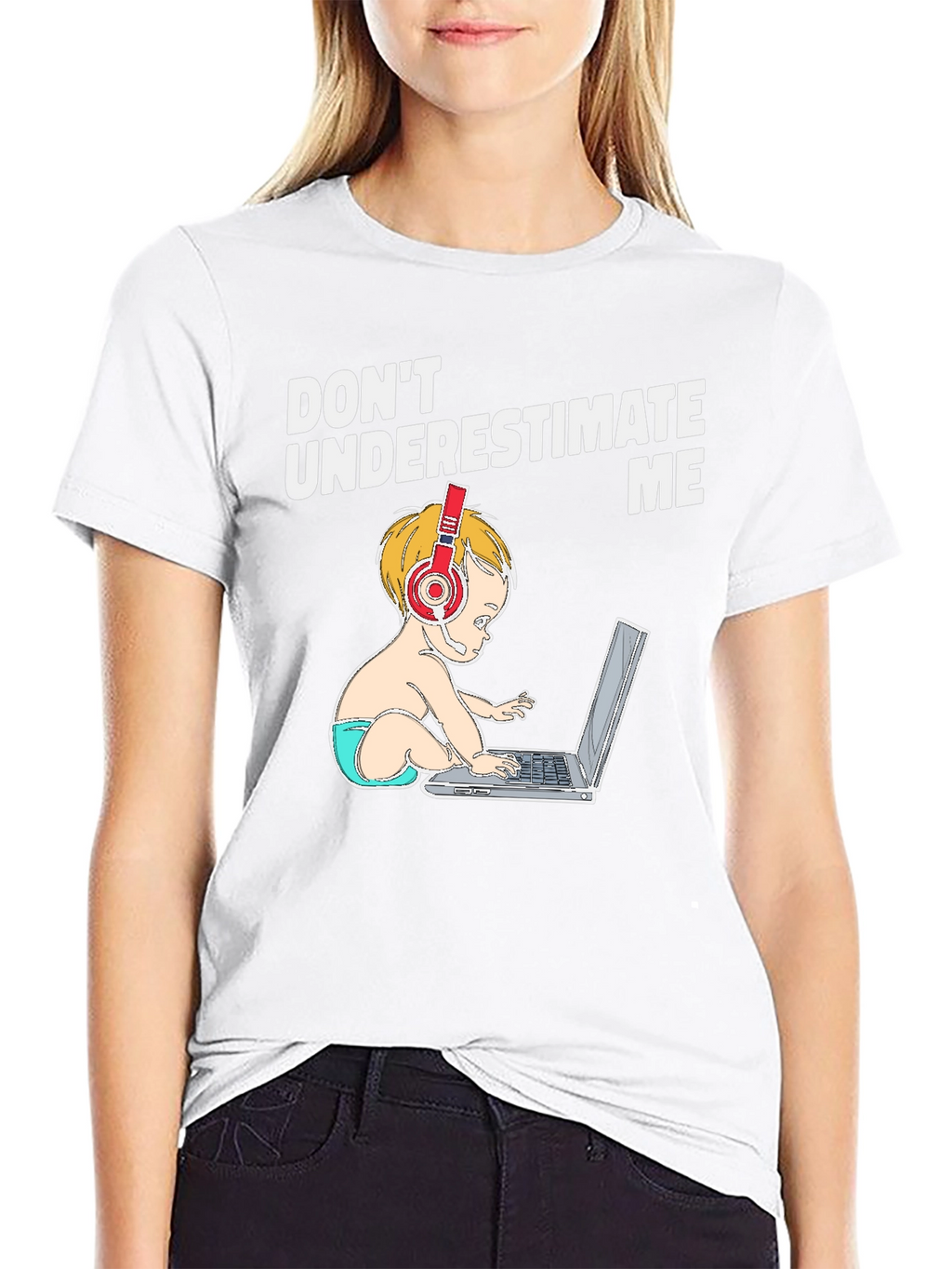 Dont Underestimate Me Graphic T-Shirt