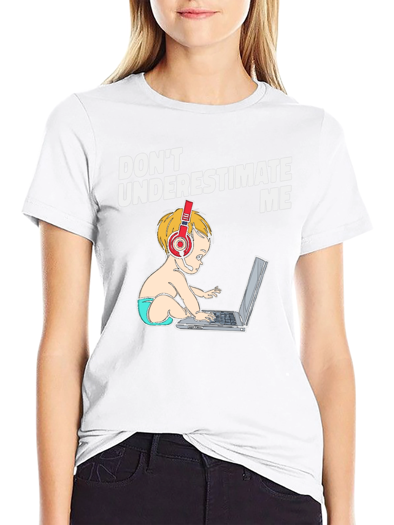 Dont Underestimate Me Graphic T-Shirt