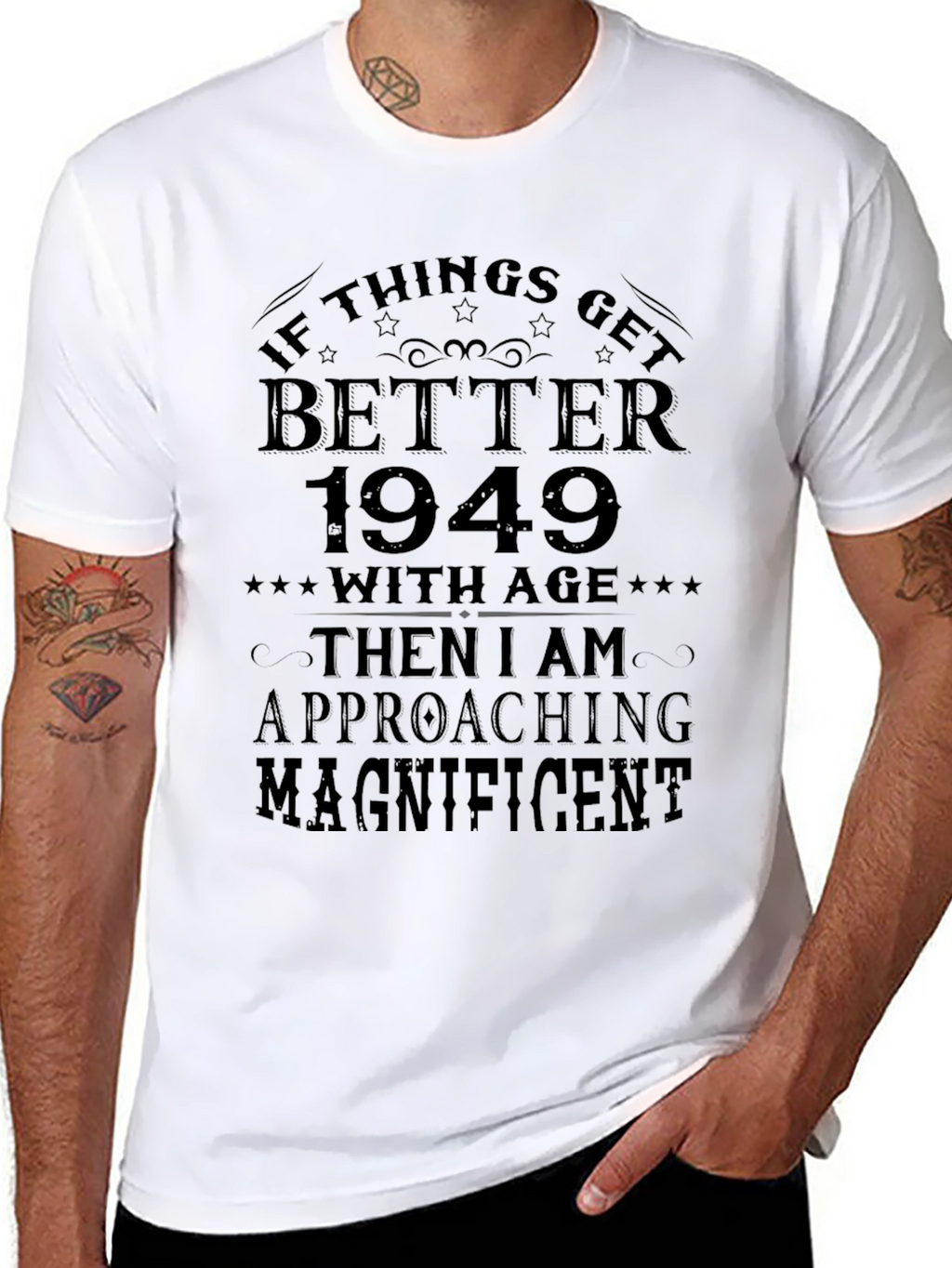 Better with Age T-Shirt - Born in 1949