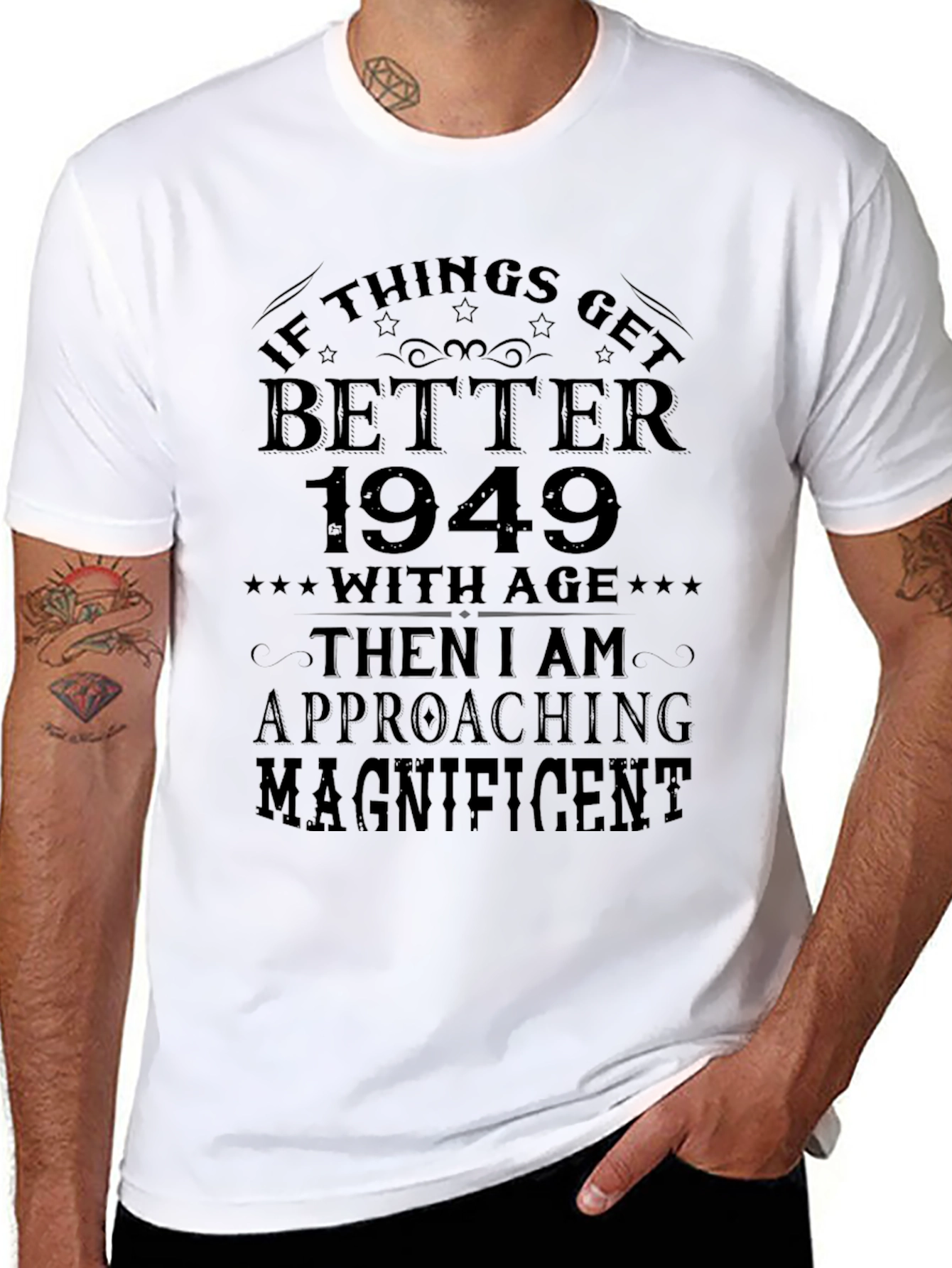 Better with Age T-Shirt - Born in 1949