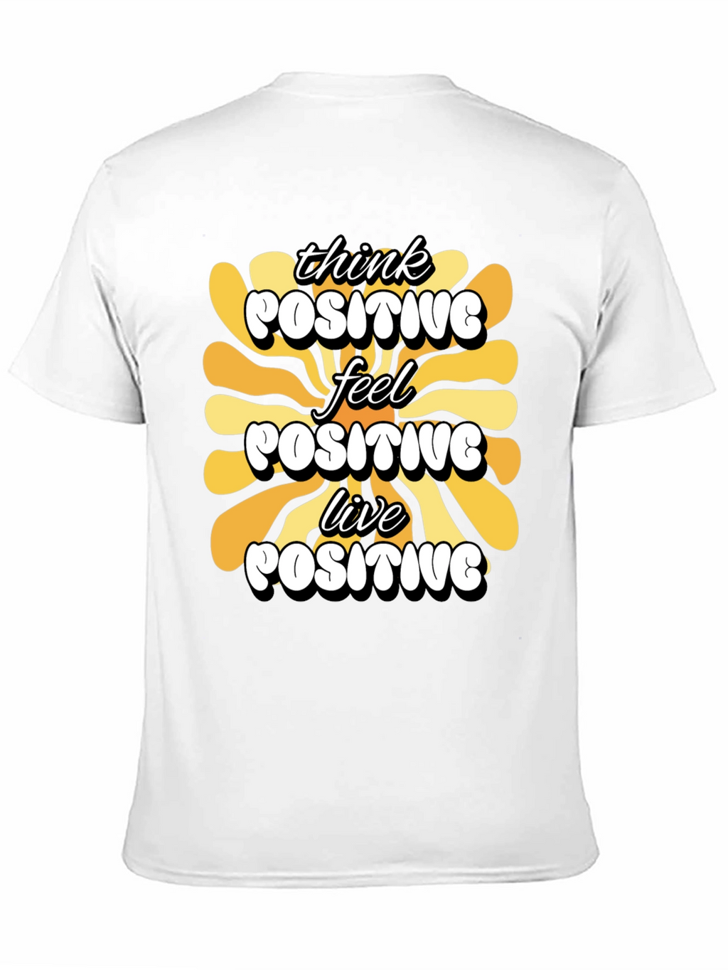 Think Positive Graphic T-Shirt