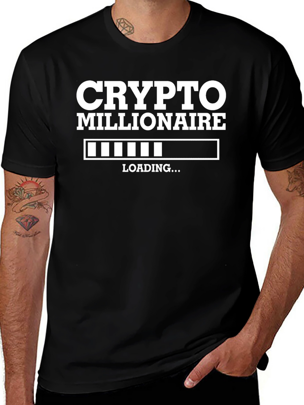 Crypto Millionaire Loading T-Shirt