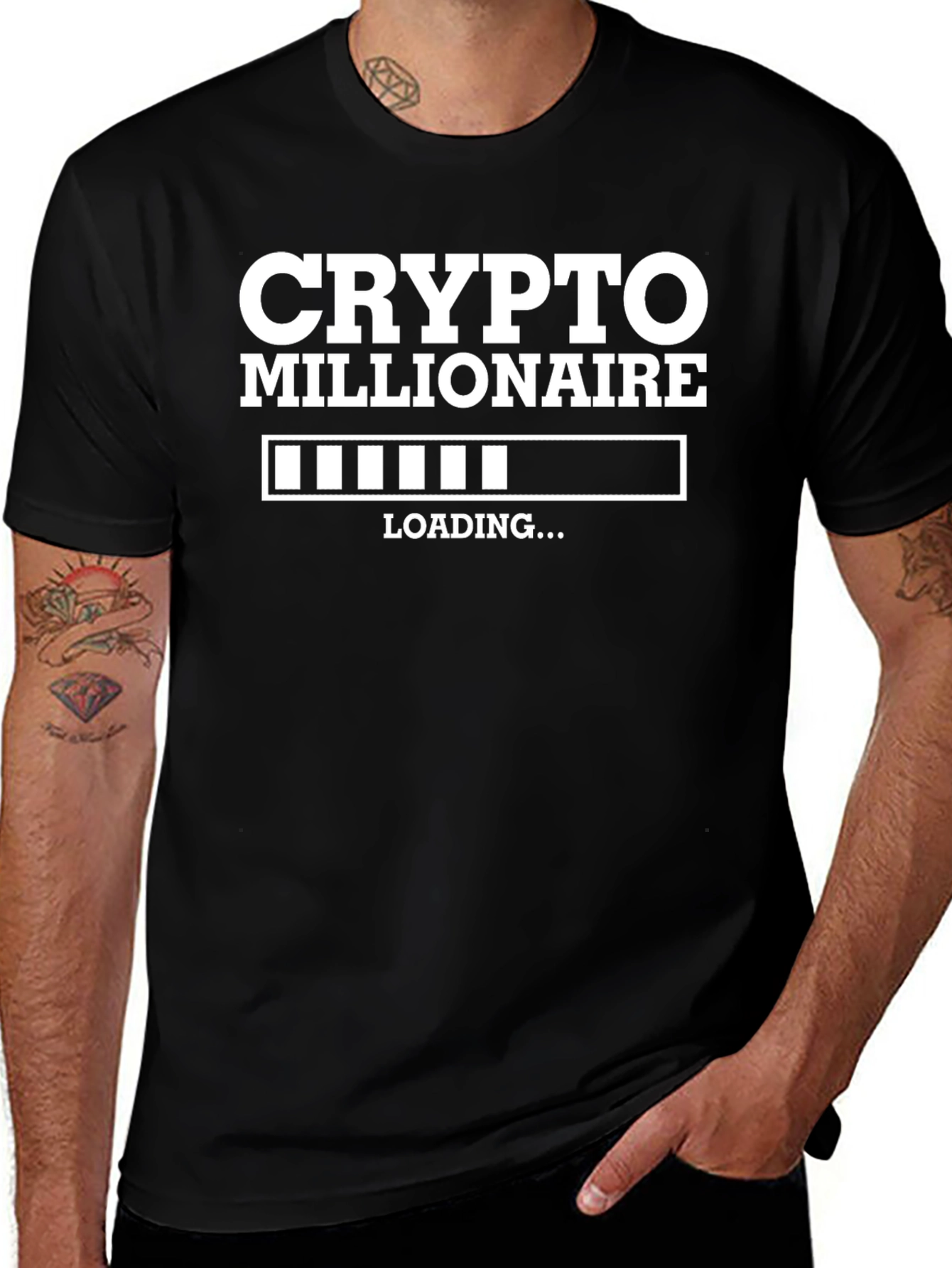 Crypto Millionaire Loading T-Shirt