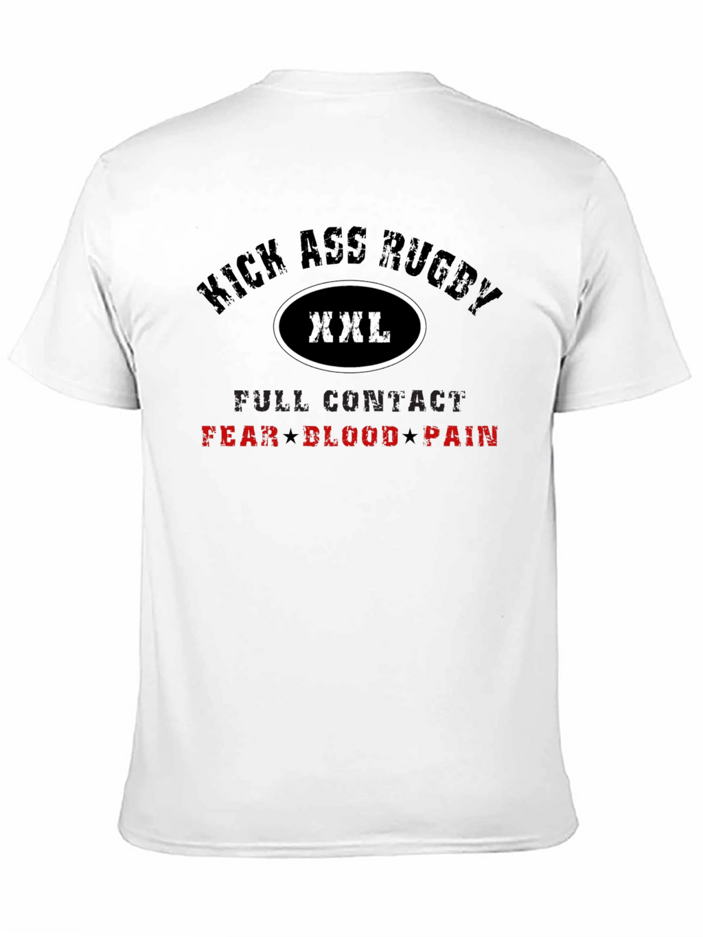 Kick Ass Rugby XXL Black T-Shirt
