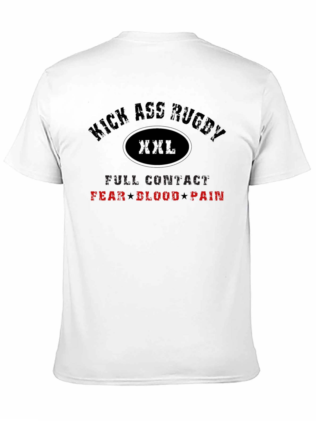 Kick Ass Rugby XXL Black T-Shirt