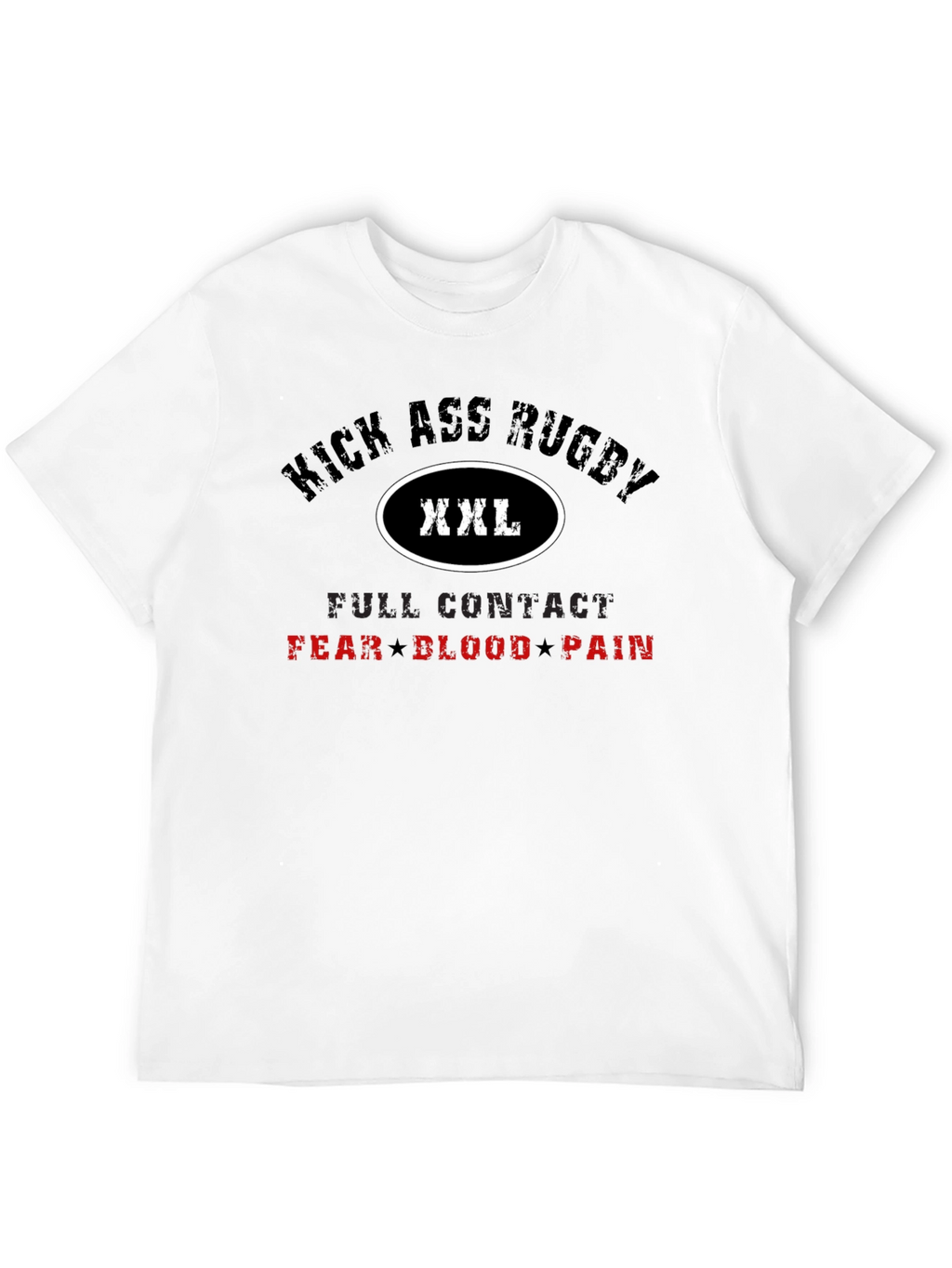 Kick Ass Rugby XXL Black T-Shirt