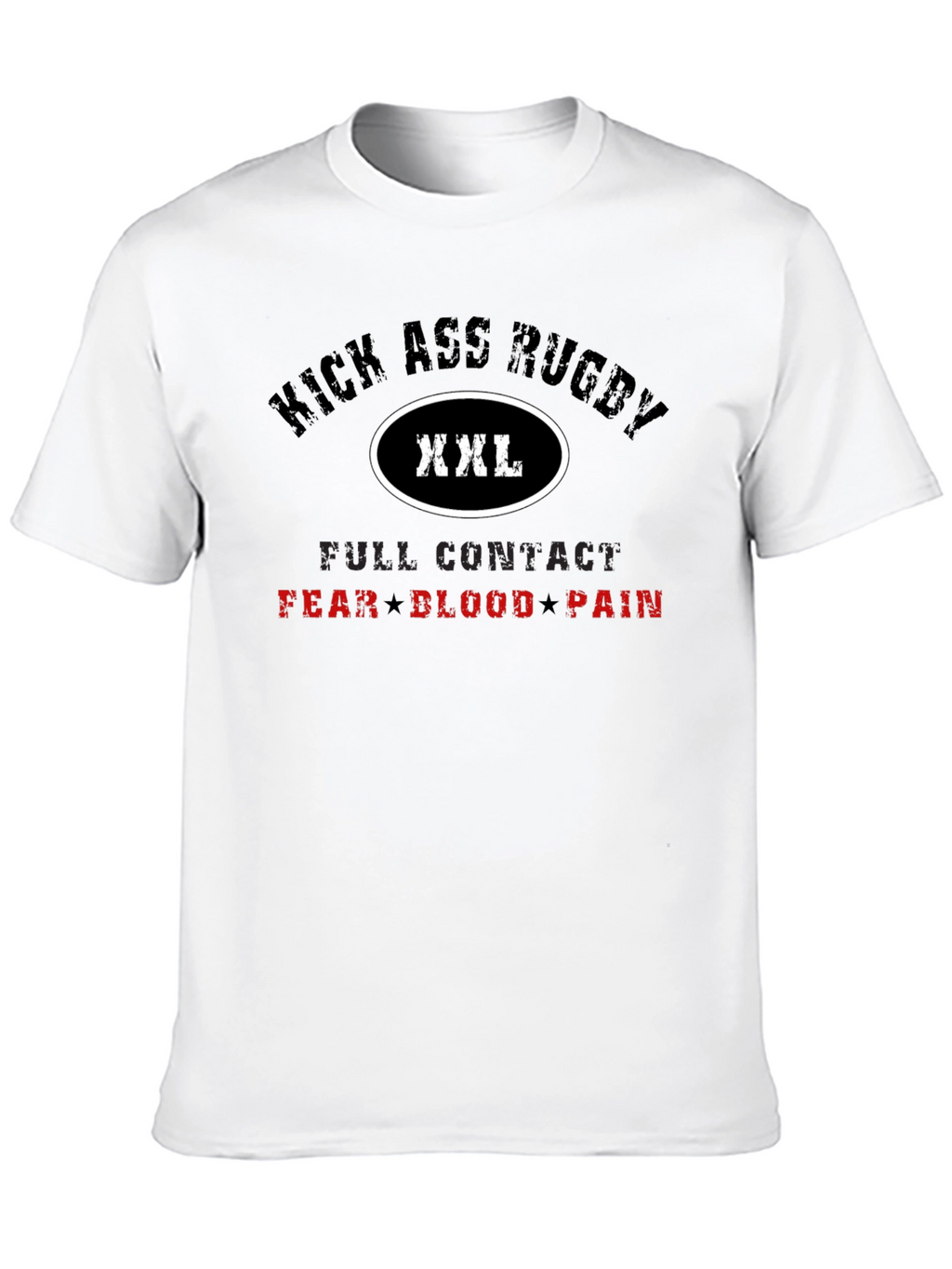 Kick Ass Rugby XXL Black T-Shirt