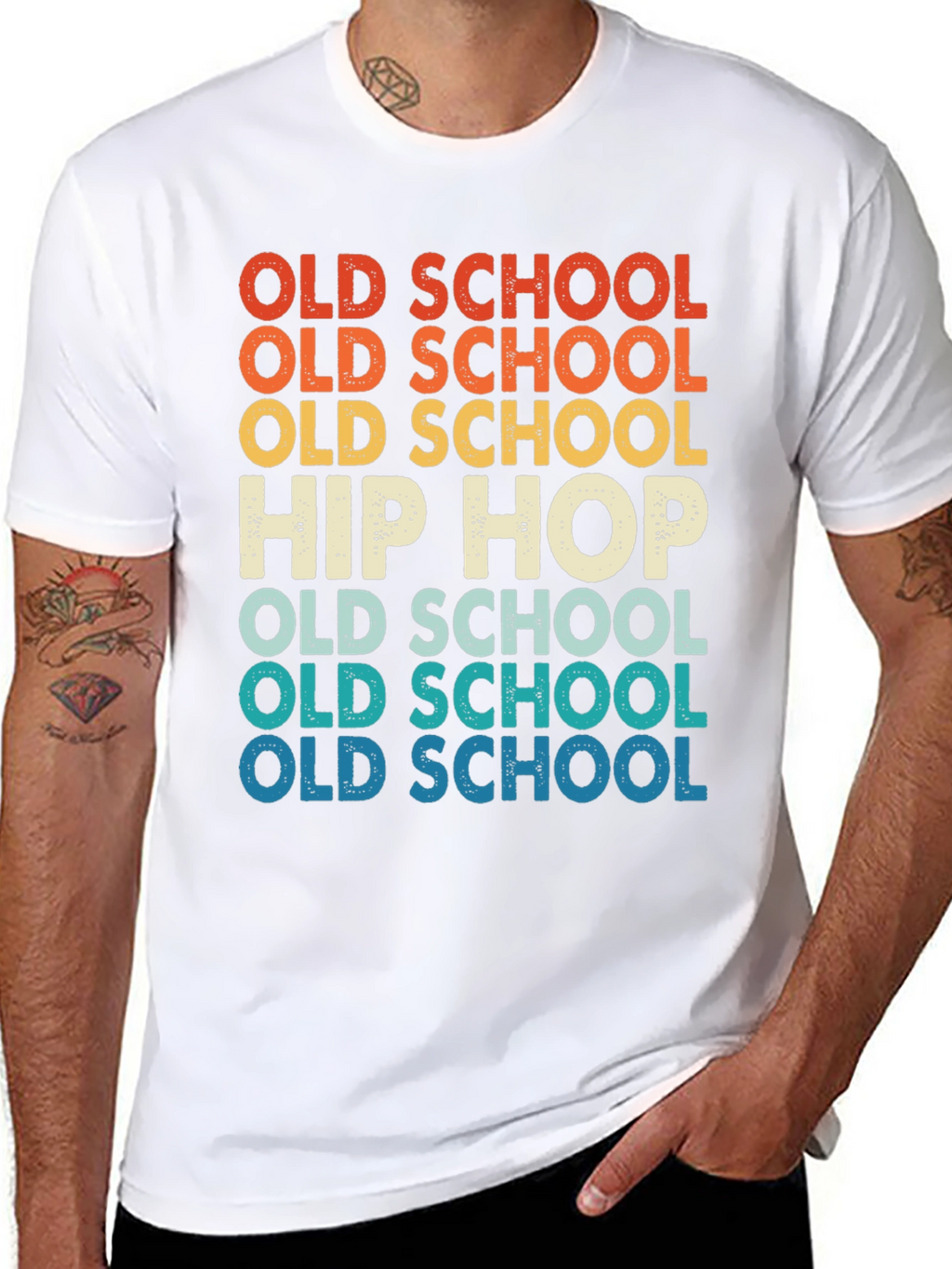 Retro Old School Hip Hop T-Shirt