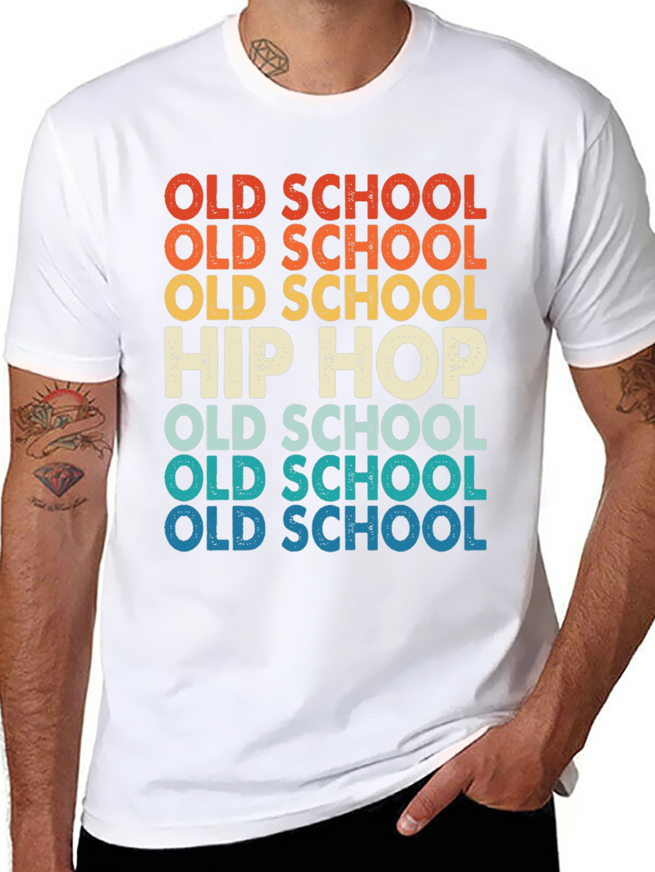 Retro Old School Hip Hop T-Shirt