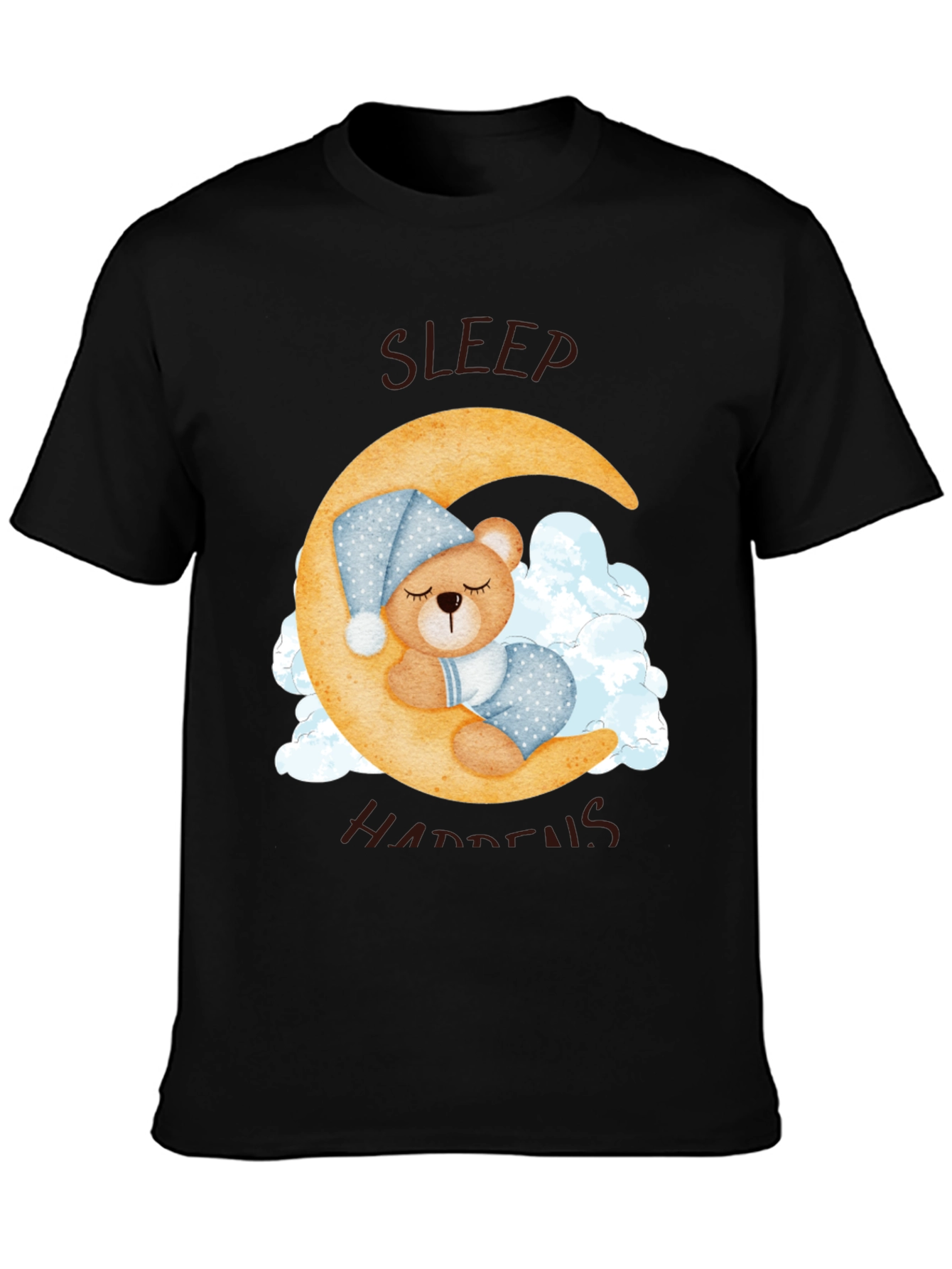 Sleepy Bear Moon T-Shirt - Dreamy Comfort
