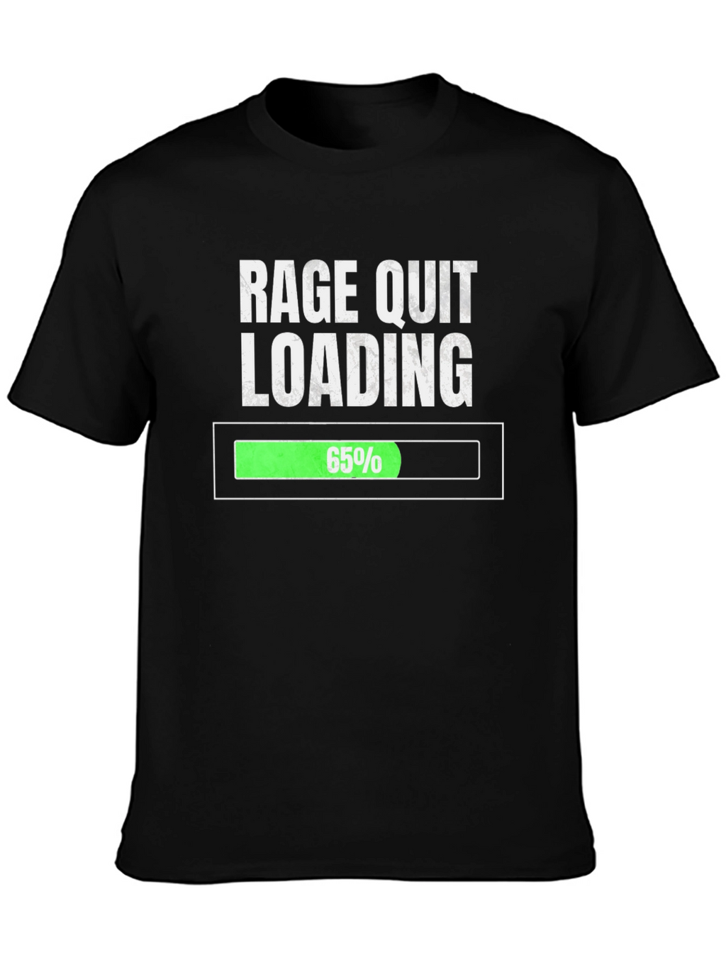 Rage Quit Loading T-Shirt - Gamer Humor Tee