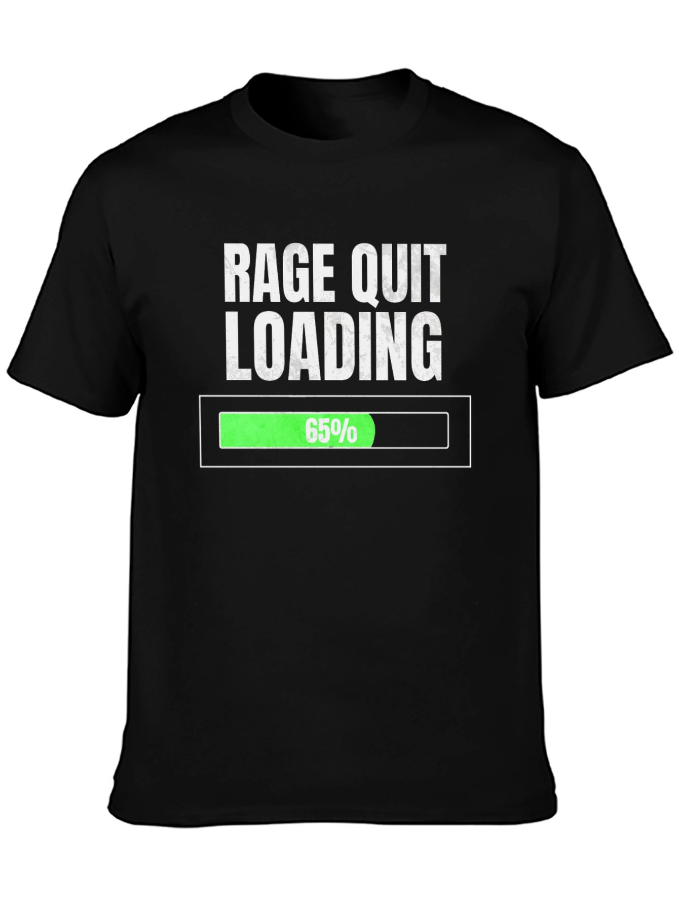 Rage Quit Loading T-Shirt - Gamer Humor Tee
