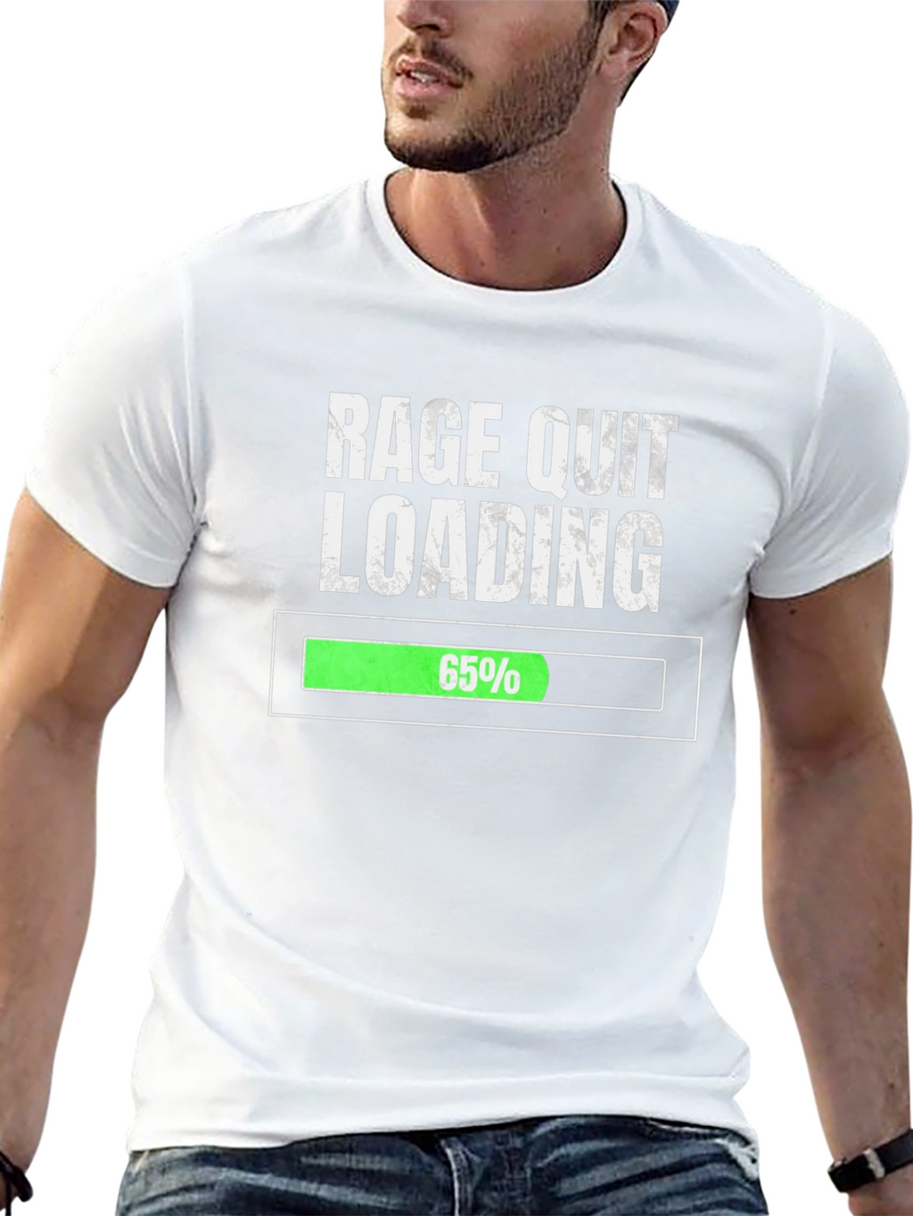 Rage Quit Loading T-Shirt - Gamer Humor Tee