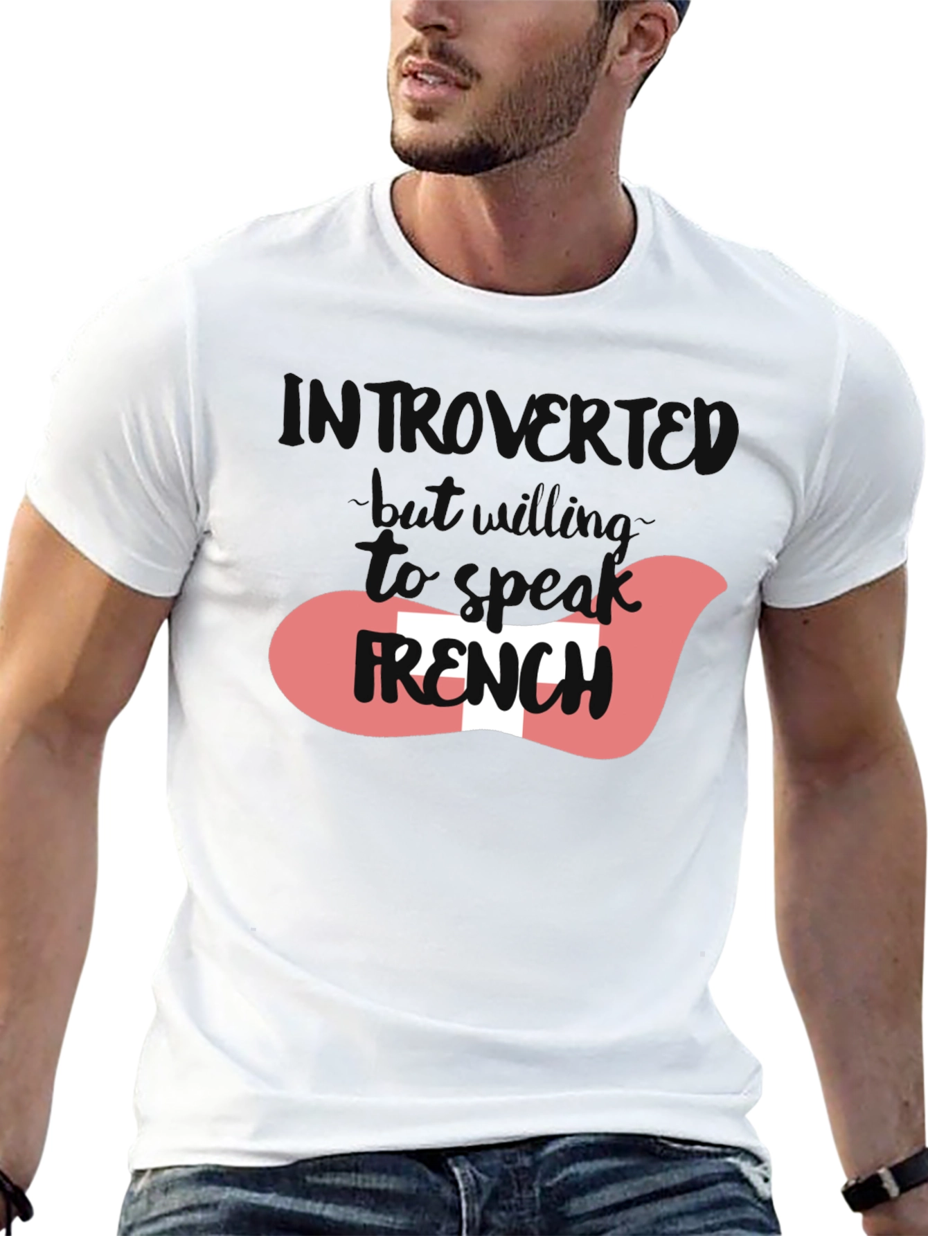 Introvert Willing to Speak French T-Shirt