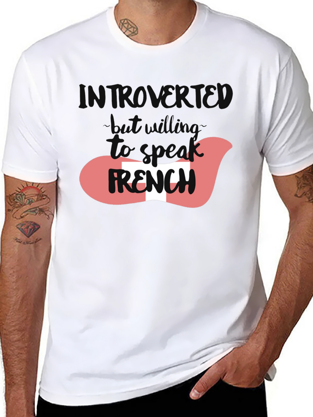 Introvert Willing to Speak French T-Shirt