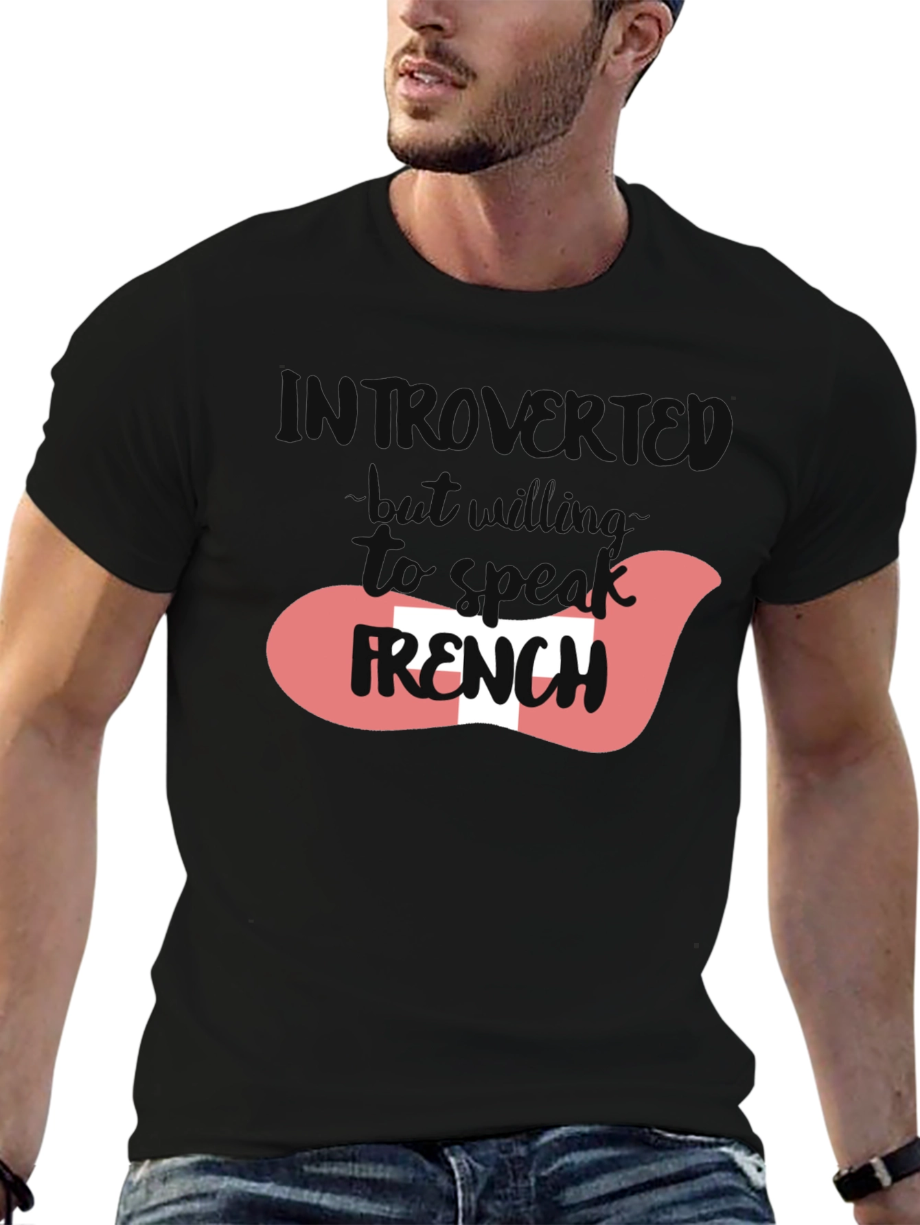 Introvert Willing to Speak French T-Shirt