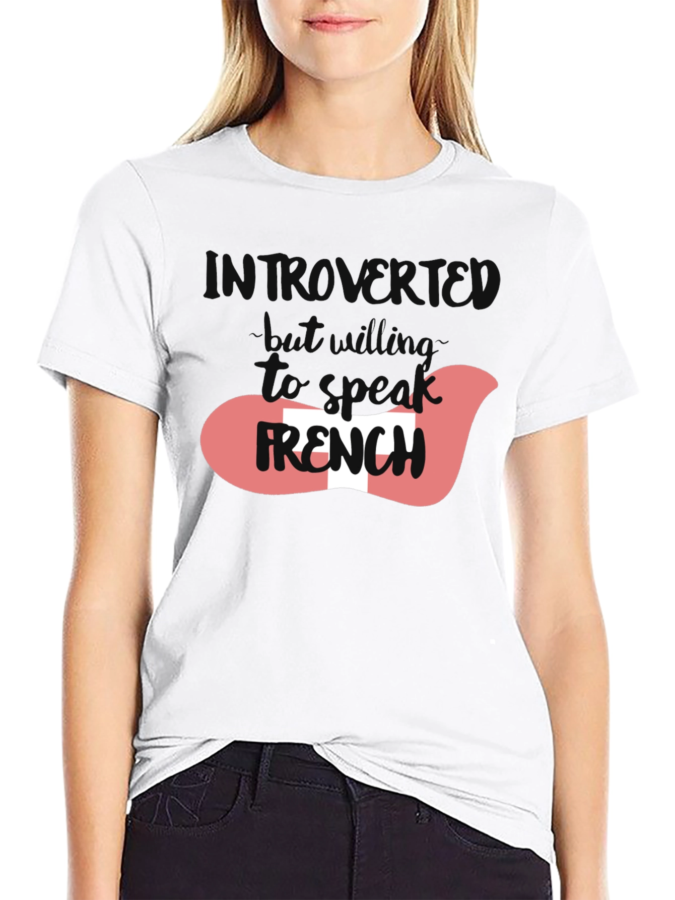 Introvert Willing to Speak French T-Shirt