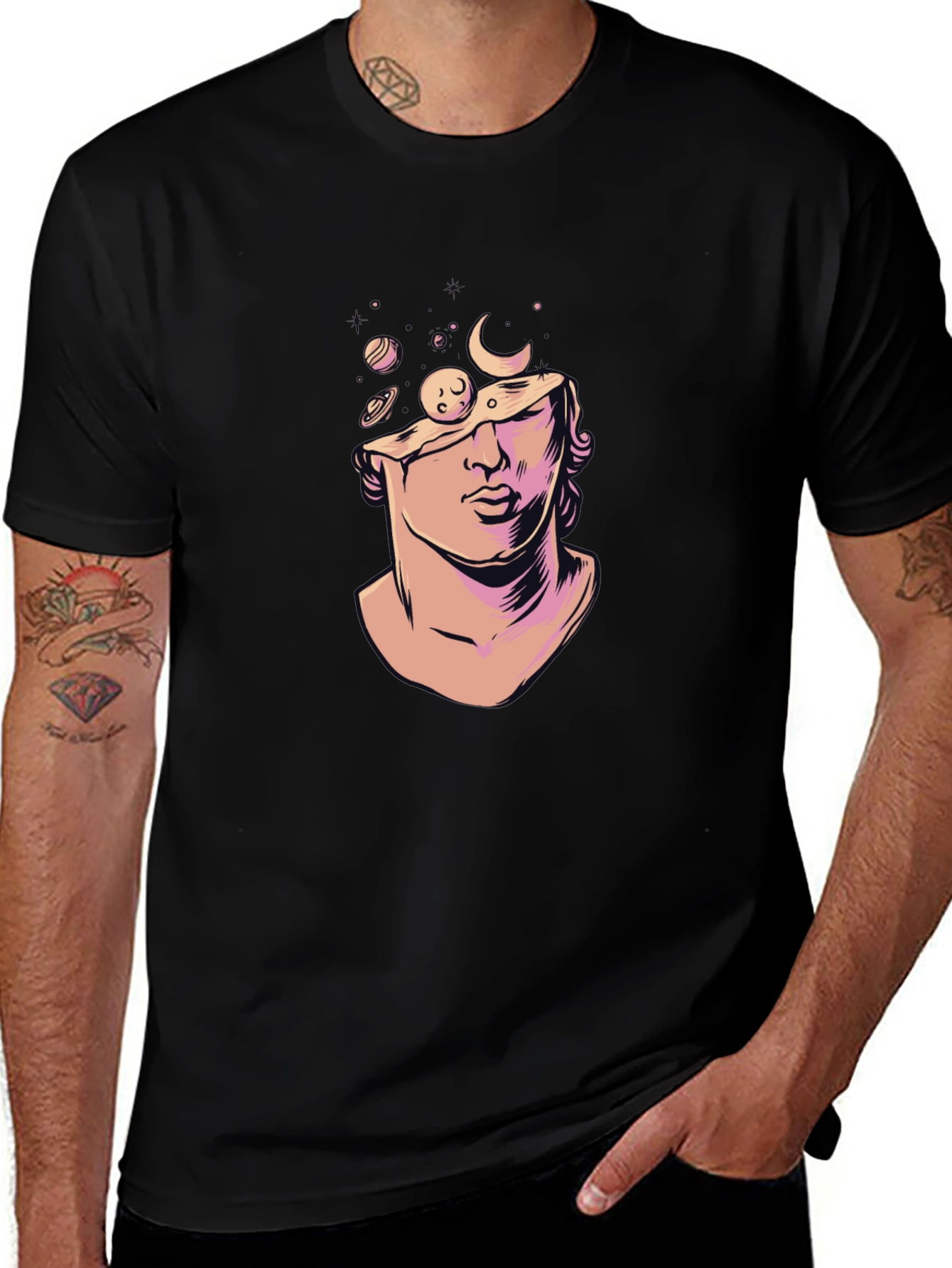 Cosmic Mind Graphic Tee - Unique T-Shirt