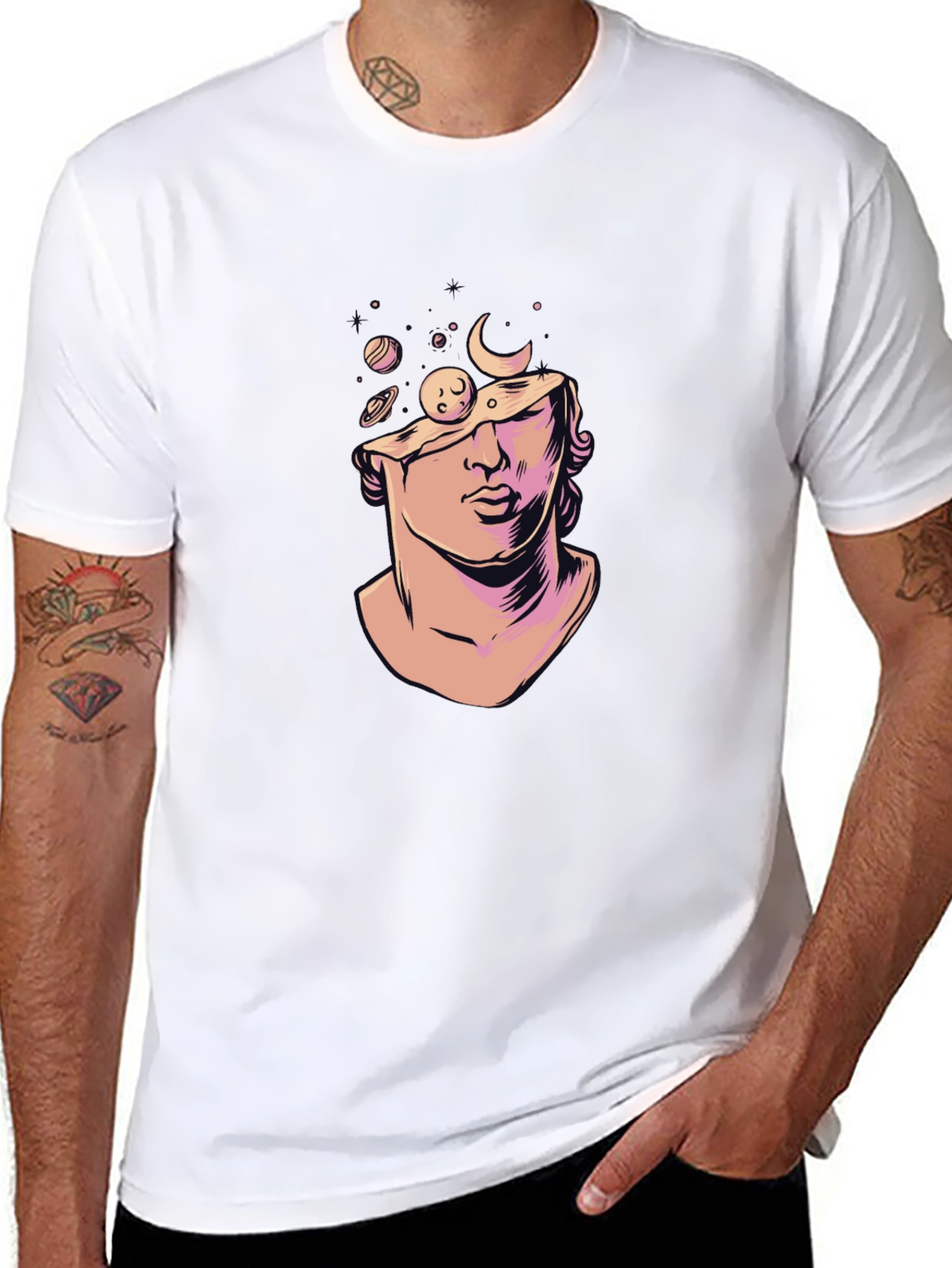 Cosmic Mind Graphic Tee - Unique T-Shirt