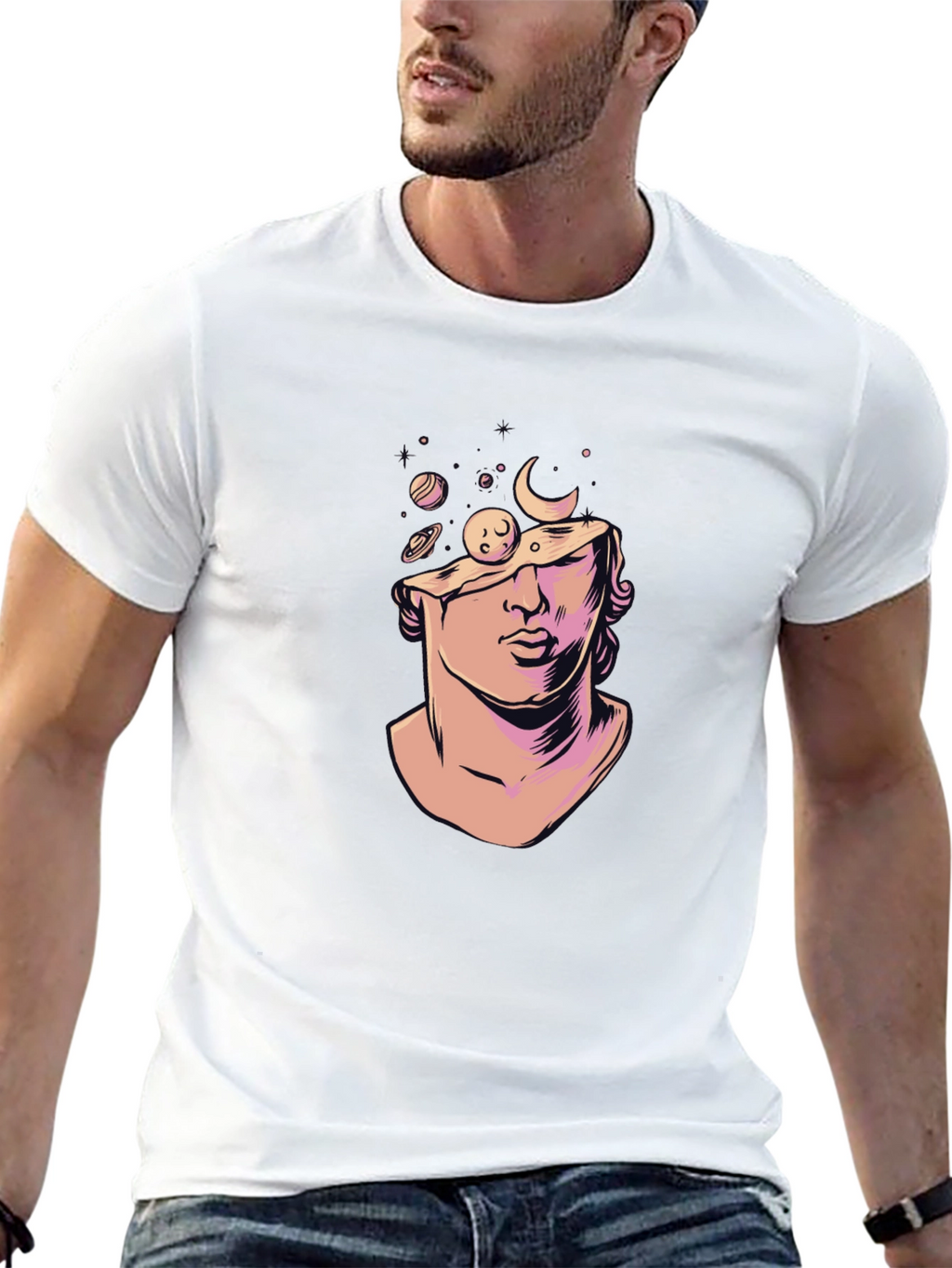 Cosmic Mind Graphic Tee - Unique T-Shirt