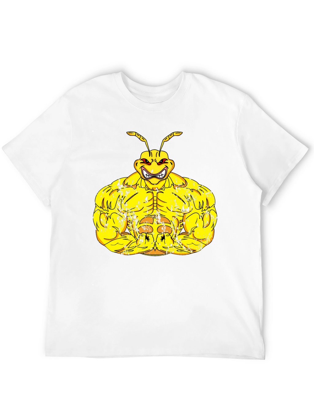 Muscle Ant Graphic Black T-Shirt