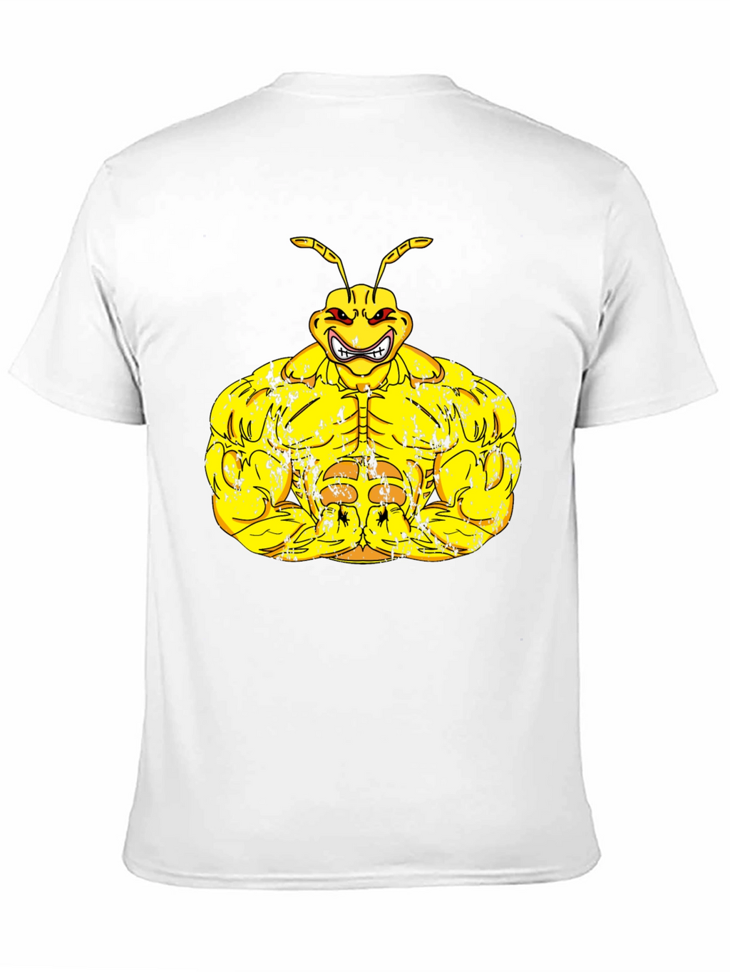Muscle Ant Graphic Black T-Shirt