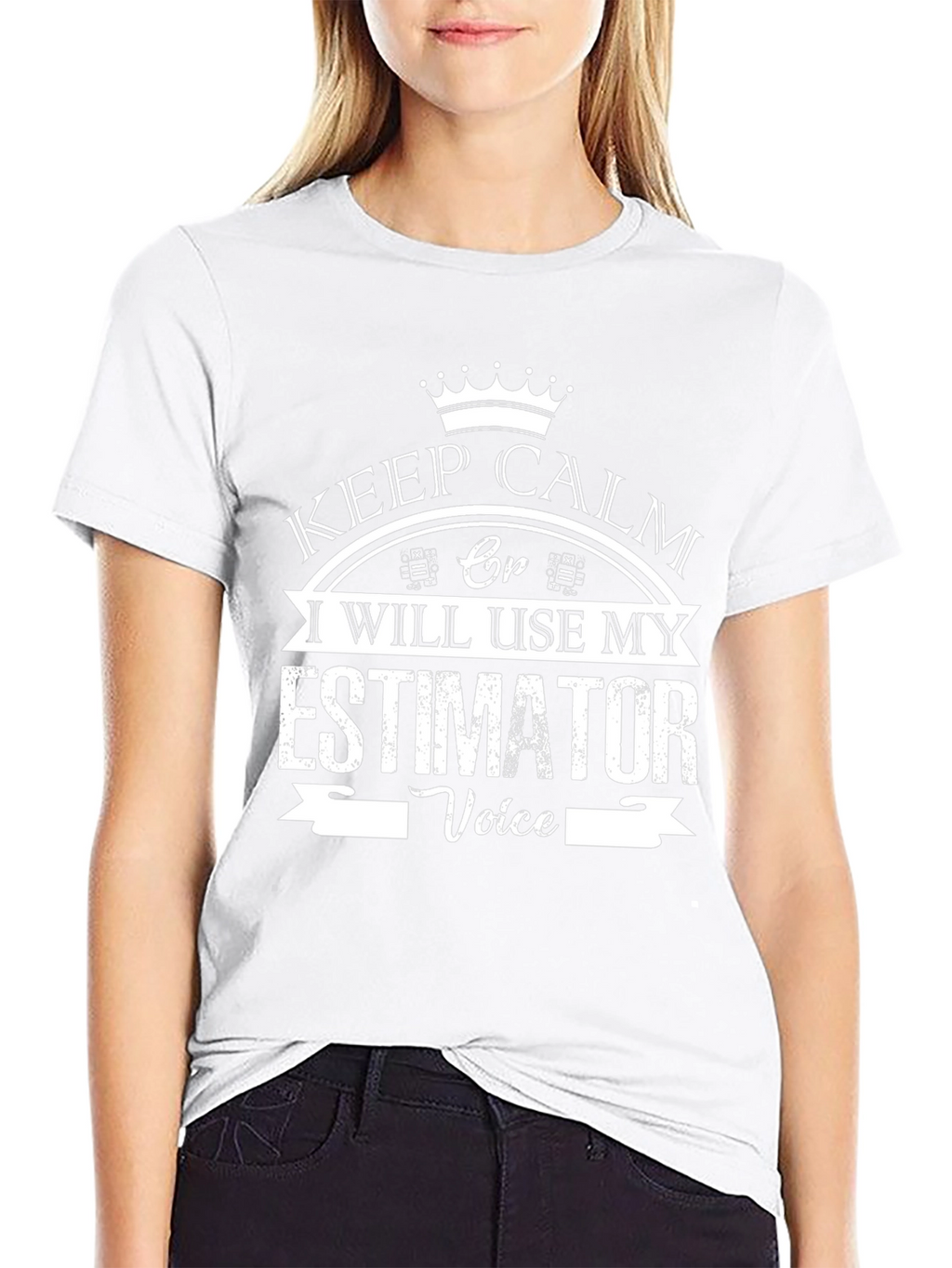 Estimator Voice T-Shirt - Keep Calm Funny Tee