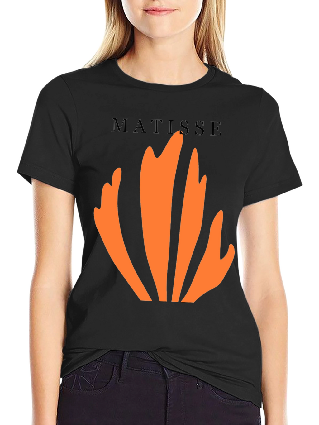 Matisse-Inspired Graphic Tee - Modern Art Shirt