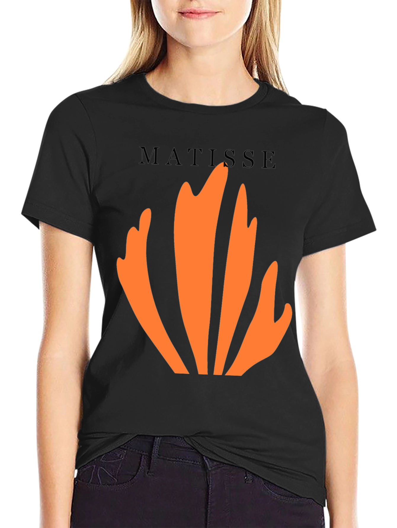 Matisse-Inspired Graphic Tee - Modern Art Shirt