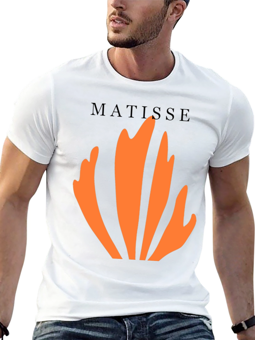 Matisse-Inspired Graphic Tee - Modern Art Shirt