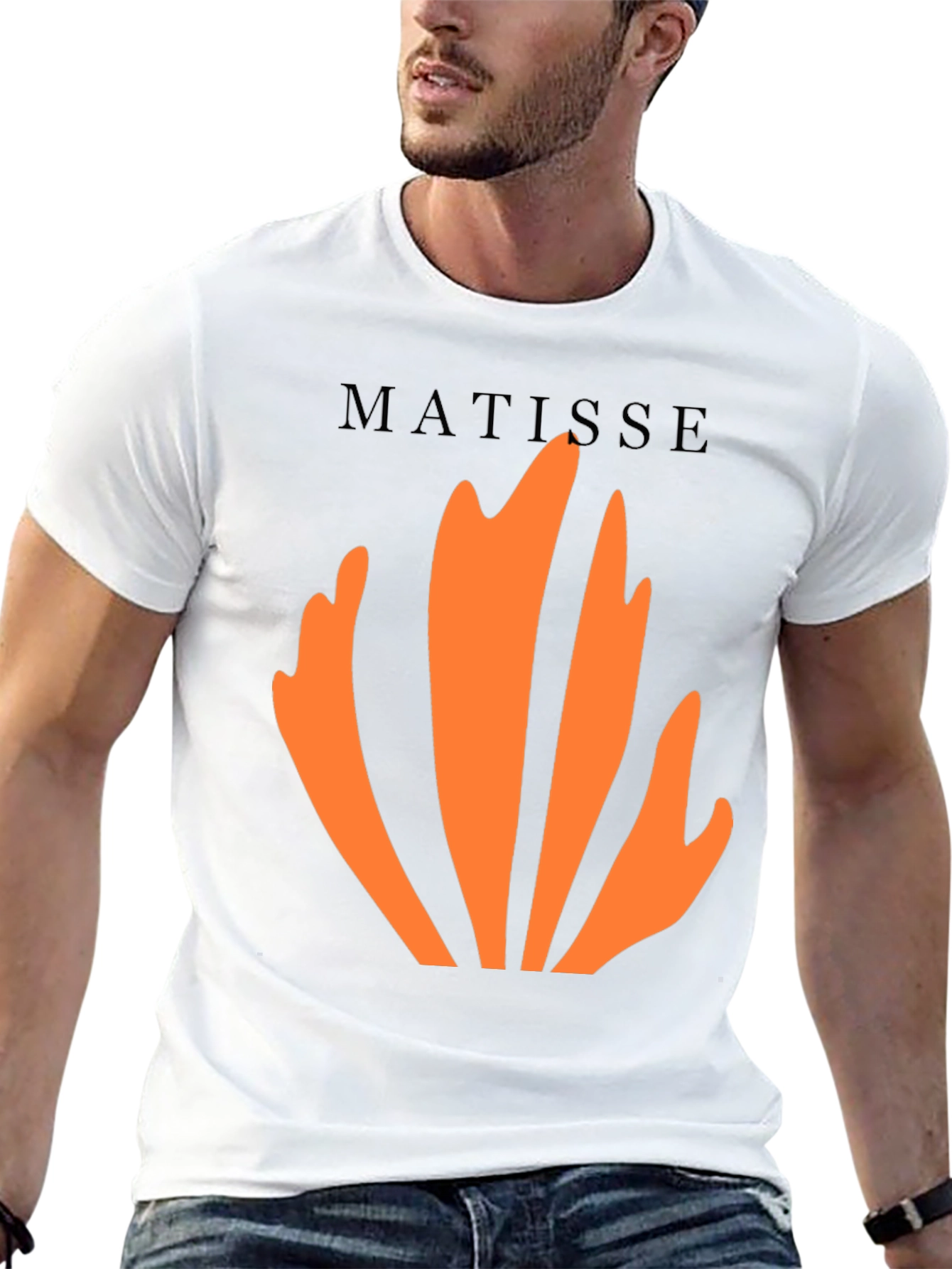 Matisse-Inspired Graphic Tee - Modern Art Shirt