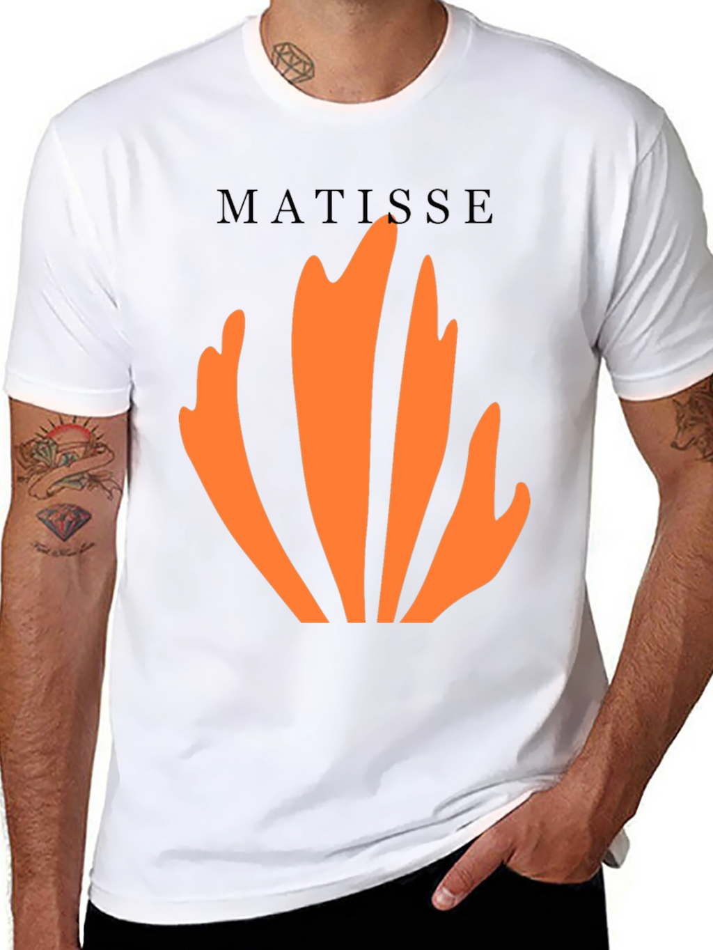 Matisse-Inspired Graphic Tee - Modern Art Shirt