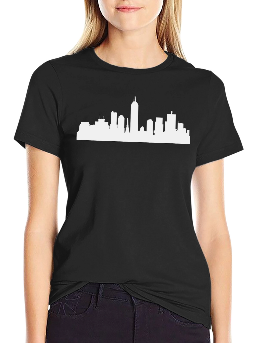 Cityscape Graphic Tee - Modern Style