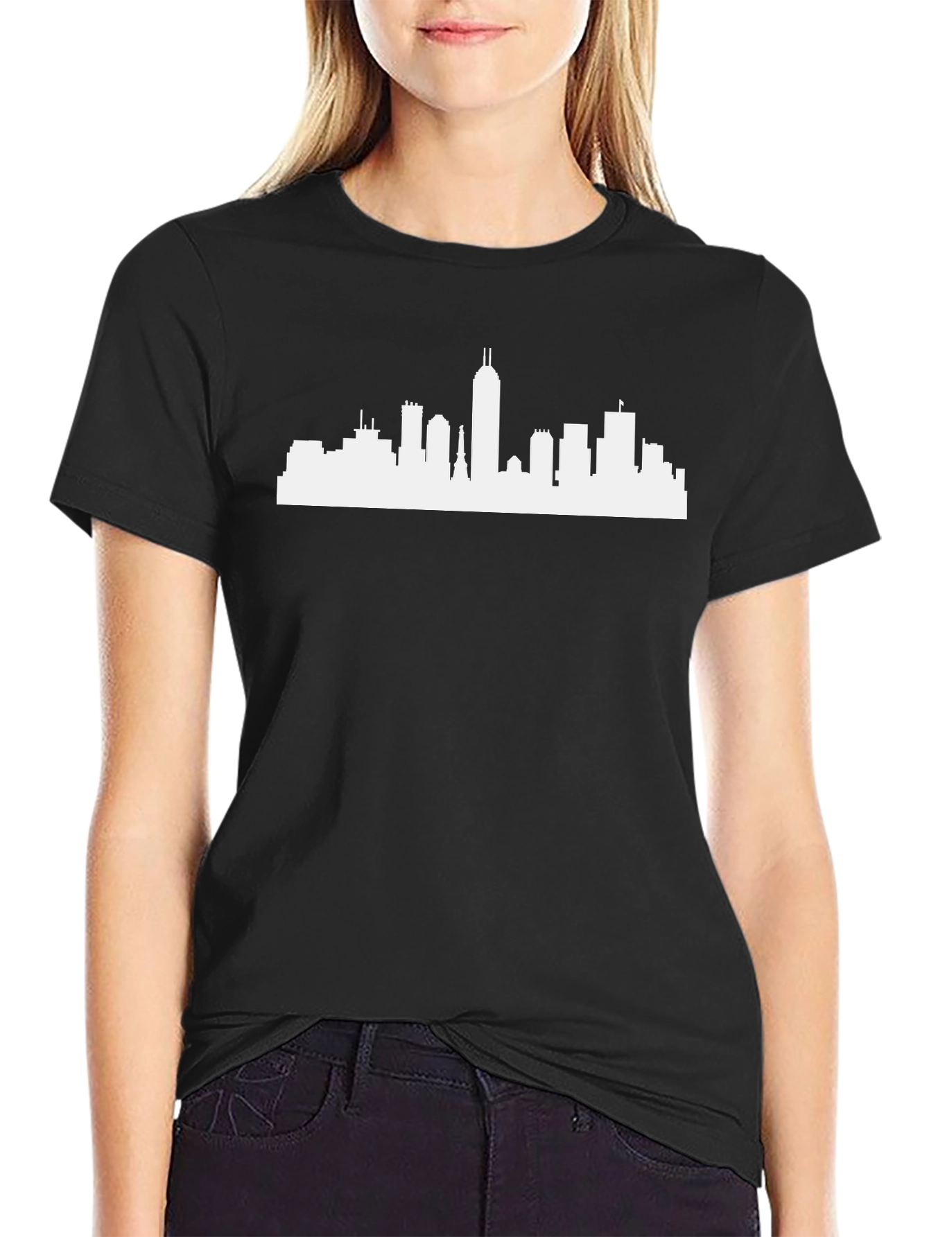 Cityscape Graphic Tee - Modern Style