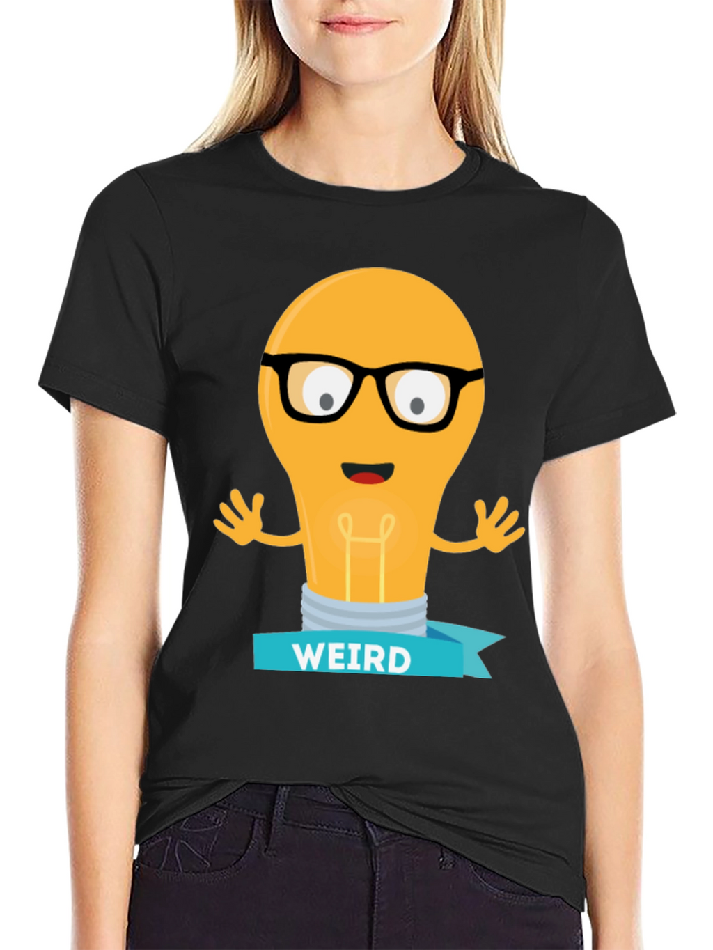 Weird Light Bulb T-Shirt - Funny Nerdy Tee