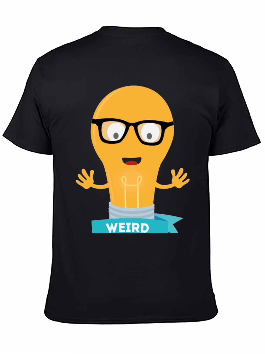 Weird Light Bulb T-Shirt - Funny Nerdy Tee