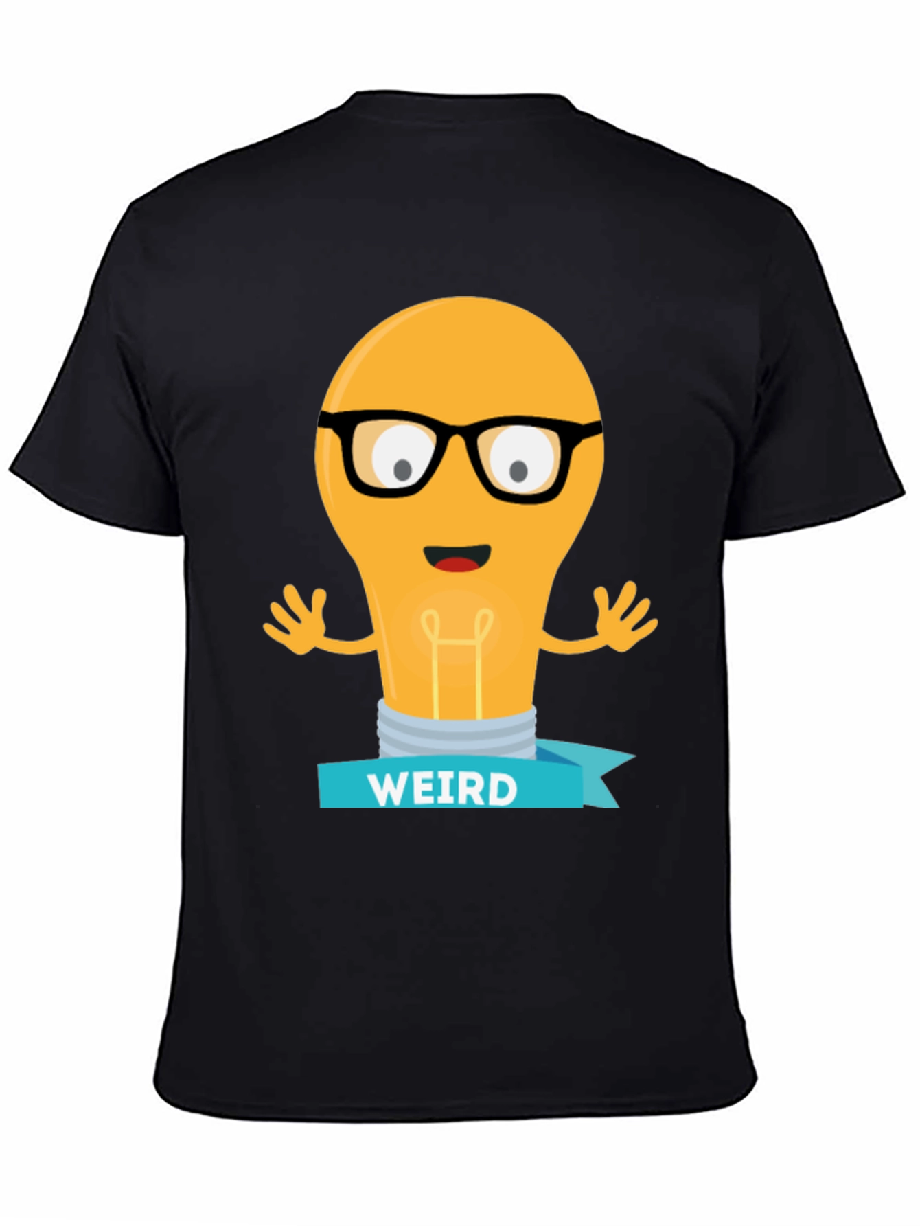 Weird Light Bulb T-Shirt - Funny Nerdy Tee