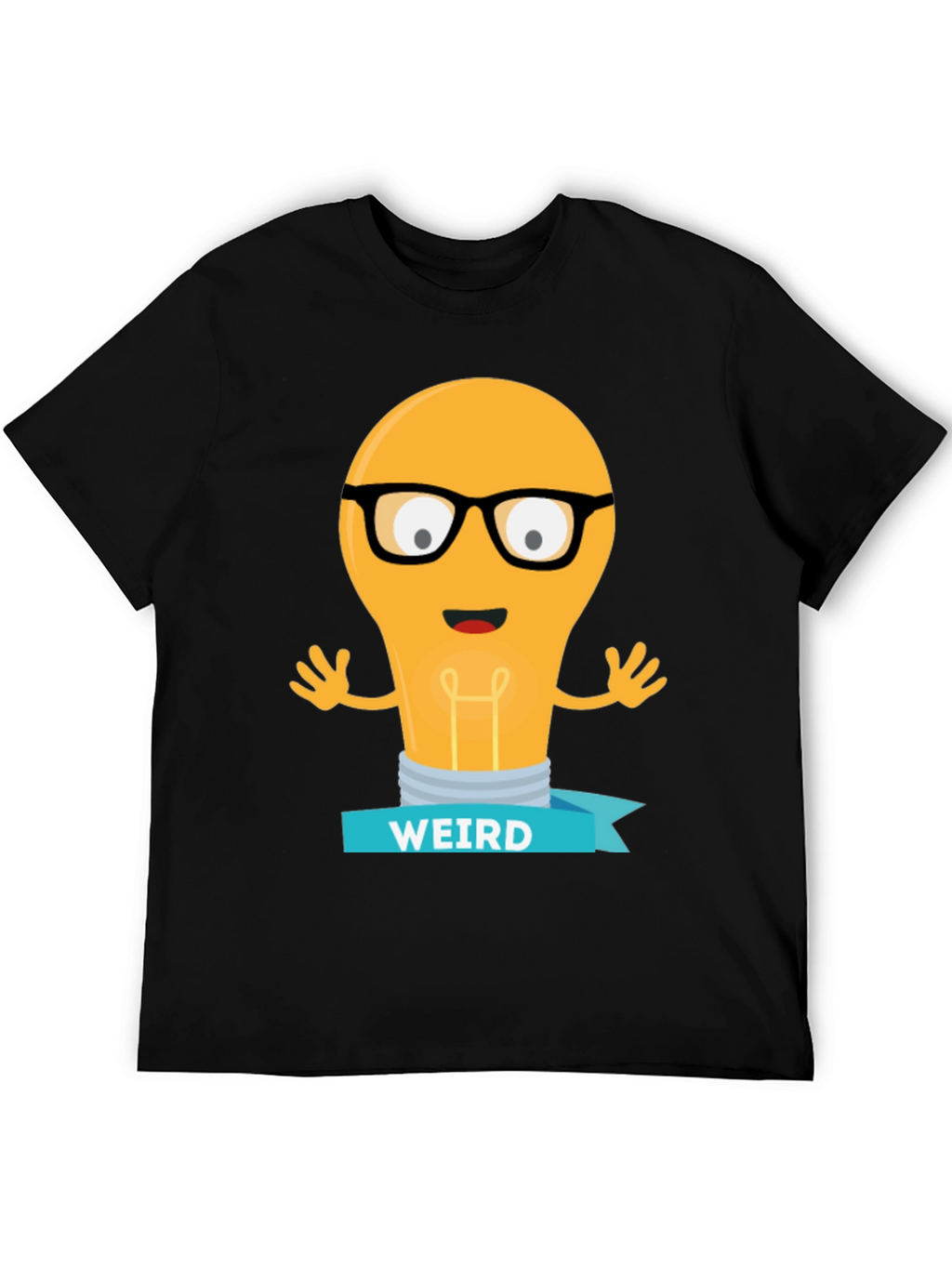 Weird Light Bulb T-Shirt - Funny Nerdy Tee