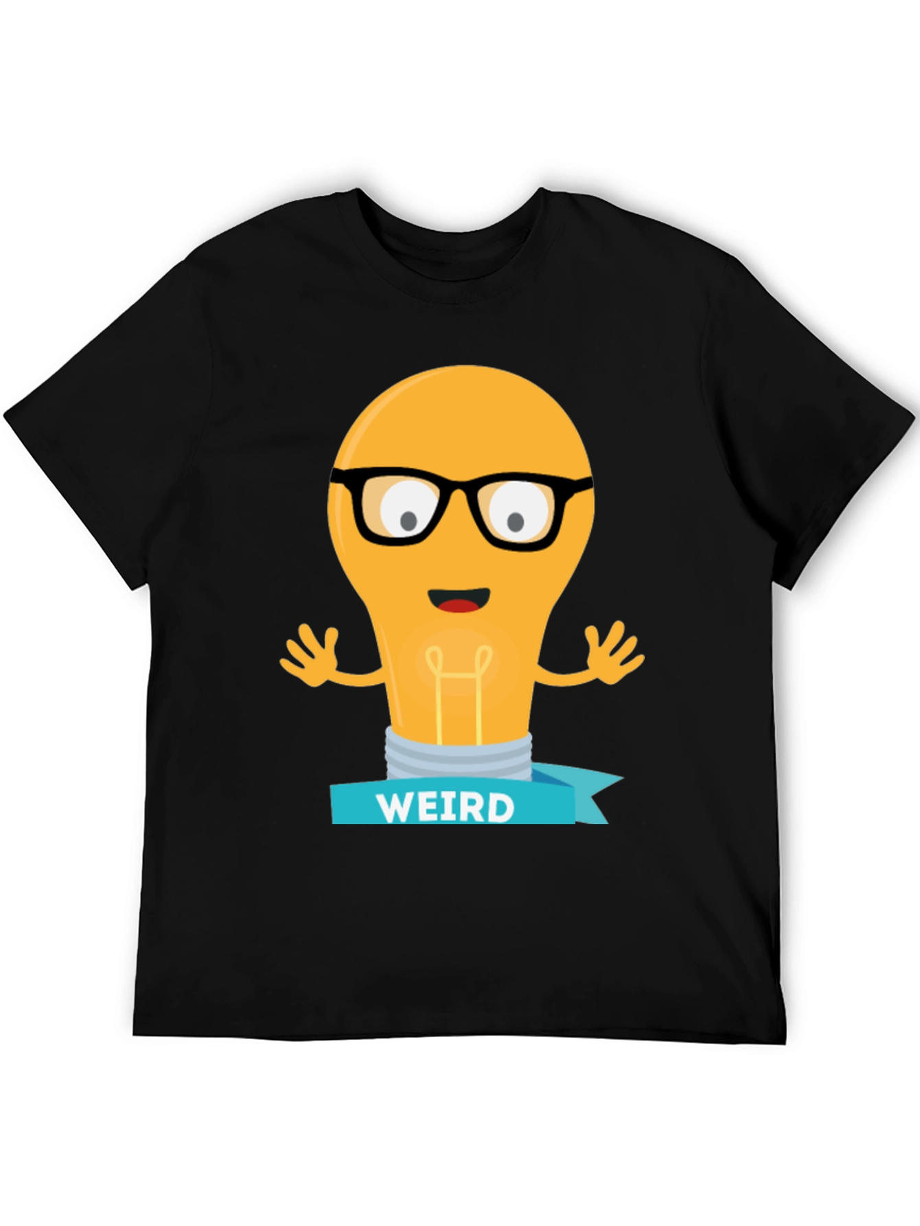 Weird Light Bulb T-Shirt - Funny Nerdy Tee