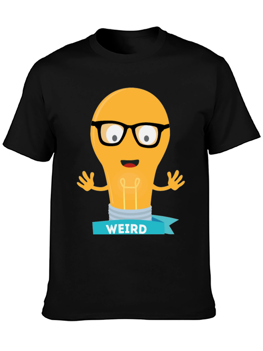 Weird Light Bulb T-Shirt - Funny Nerdy Tee